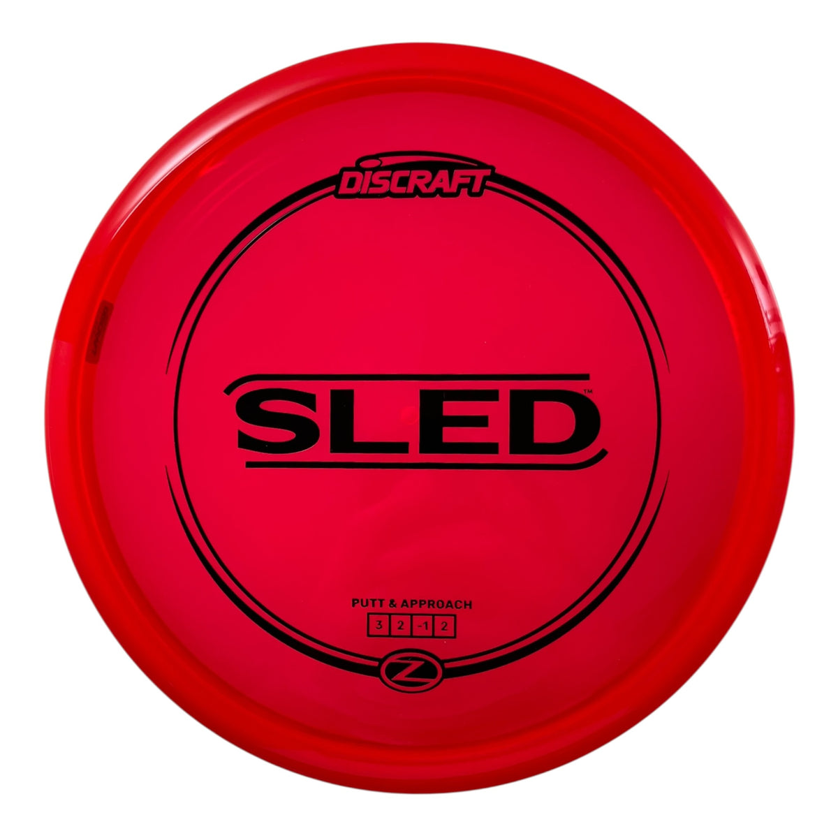 Discraft Sled | Z Line | Red/Black 177g Disc Golf