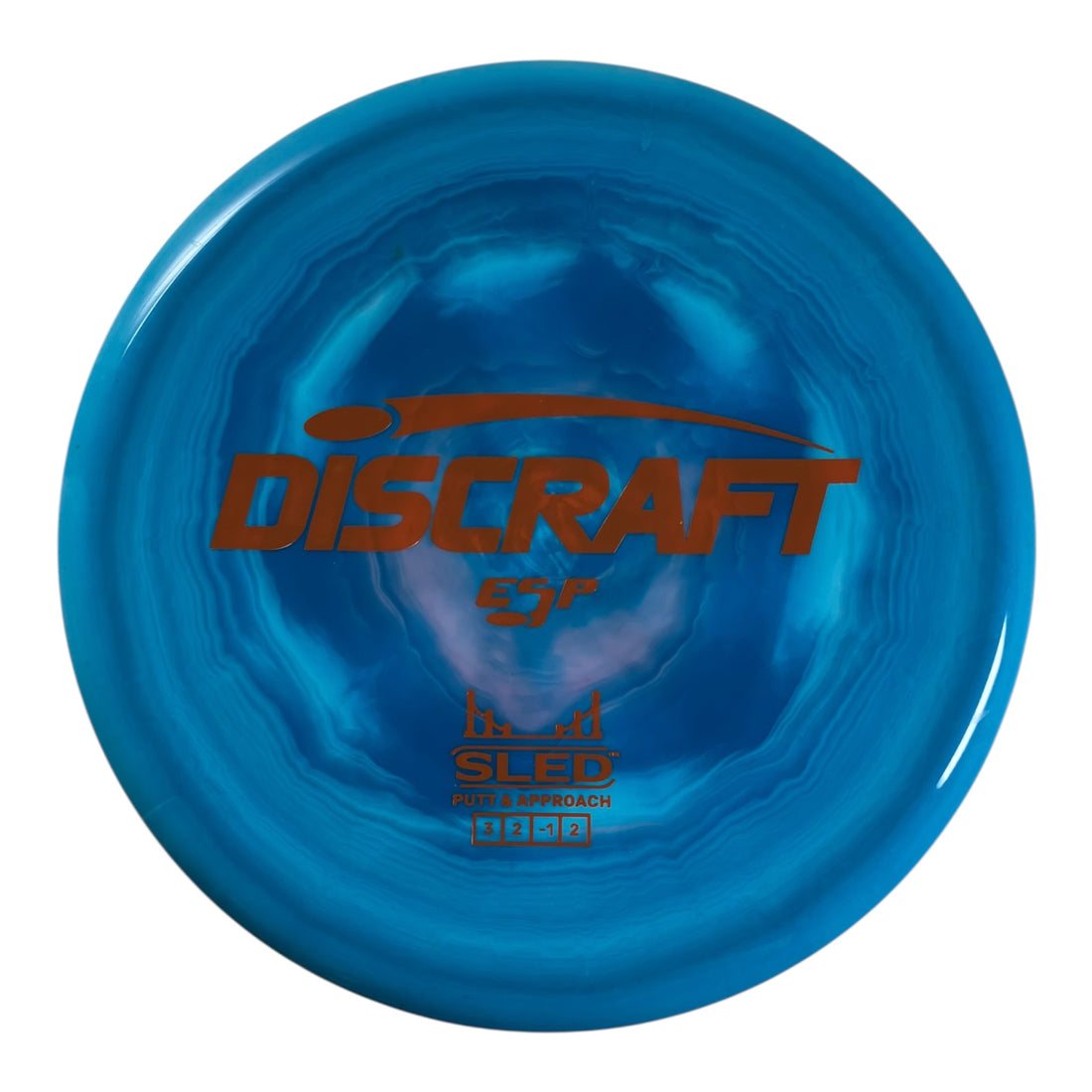 Discraft Sled - Used Like New | ESP | Blue/Orange 177g Disc Golf