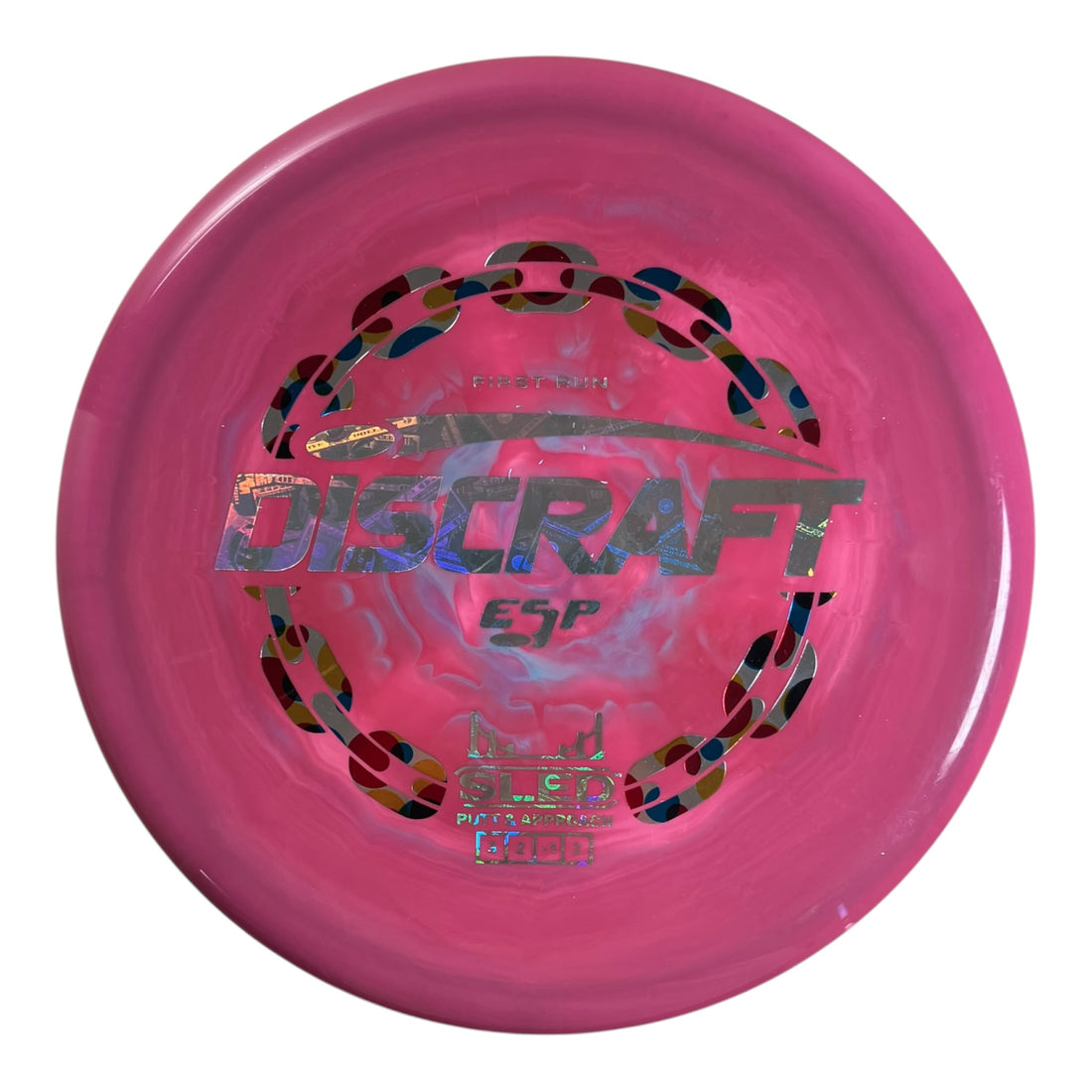 Discraft Sled - Used Like New | ESP | Pink/Wonderbread/Money 178g Disc Golf