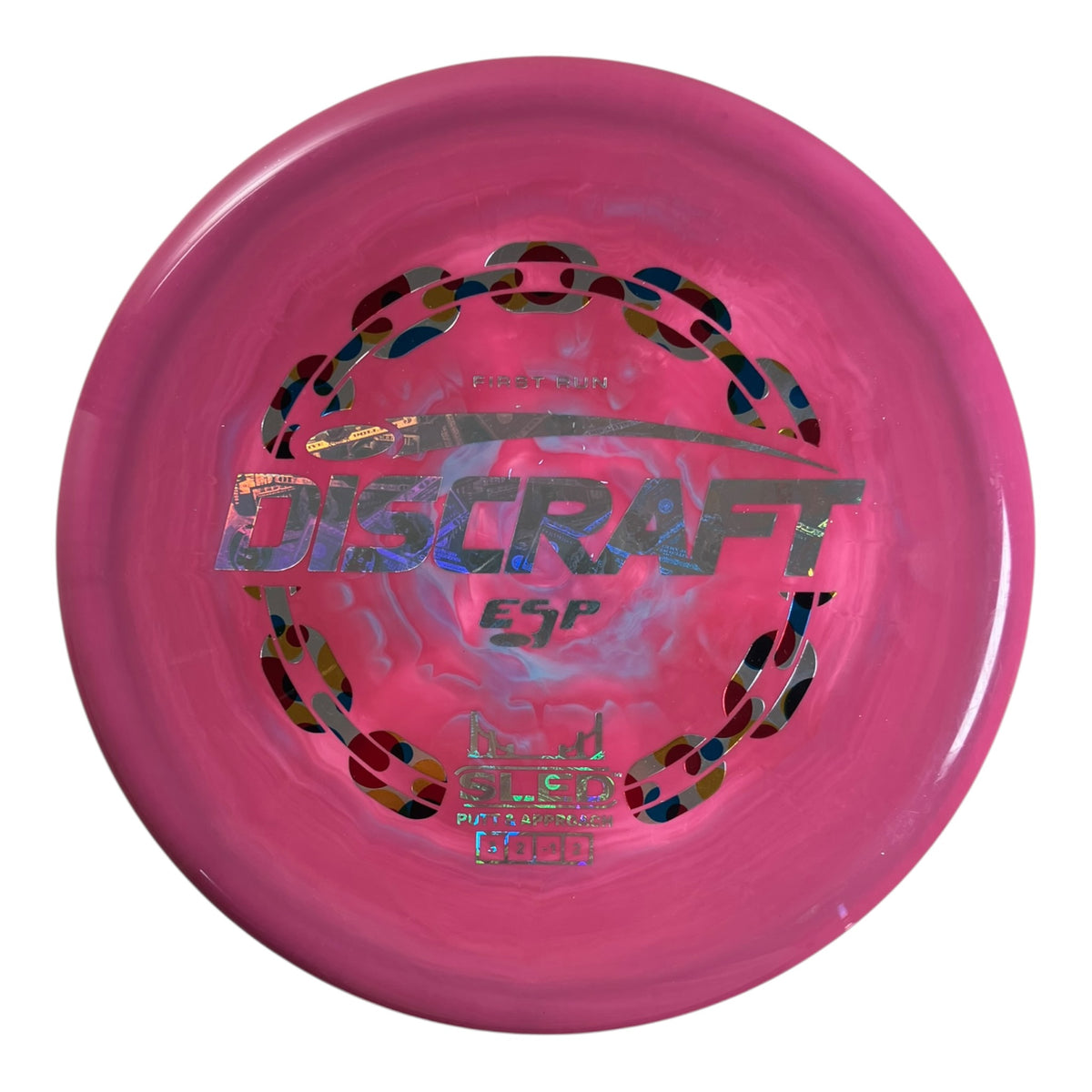 Discraft Sled - Used Like New | ESP | Pink/Wonderbread/Money 178g Disc Golf