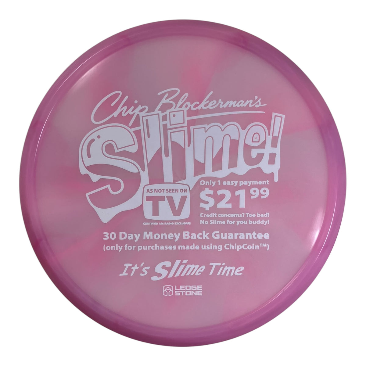 Discraft Slime | Z Swirl | Pink/White 172g (Brain Earhart) Disc Golf