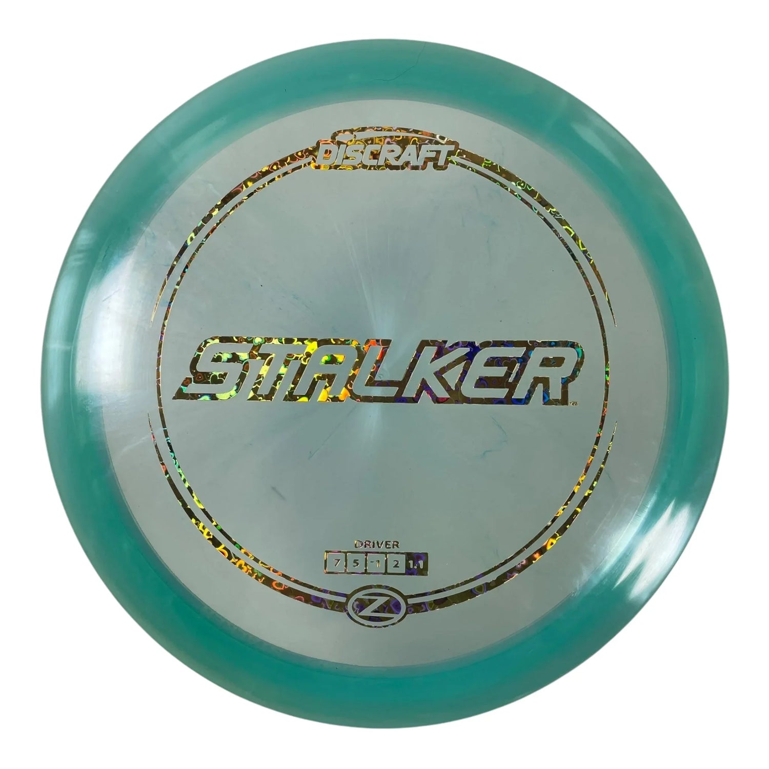 Discraft Stalker | Z Line | Blue/Holo Hearts 183g Disc Golf