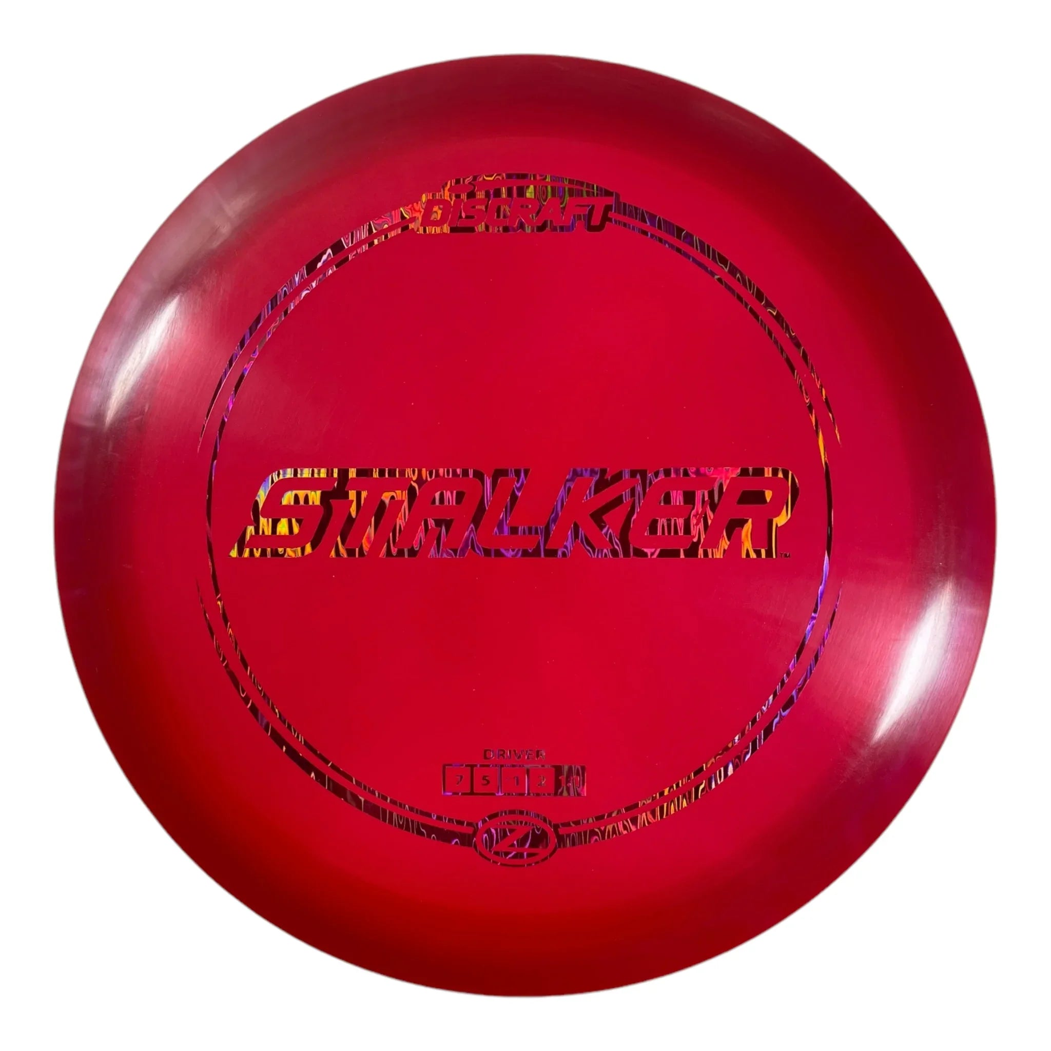 Discraft Stalker | Z Line | Red/Pink Holo 176g Disc Golf