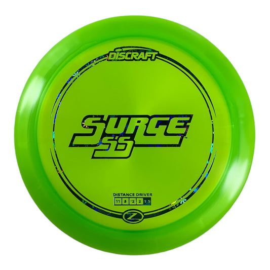 Discraft Surge SS | Z Line | Green/Snowflake 174g Disc Golf