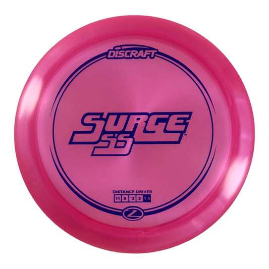 Discraft Surge SS | Z Line | Pink/Blue 174g Disc Golf