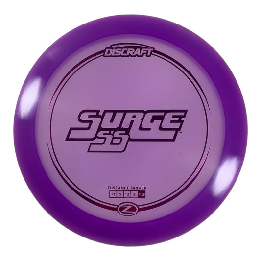 Discraft Surge SS | Z Line | Purple/Pink 174g Disc Golf