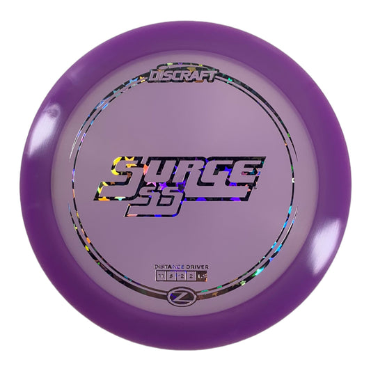 Discraft Surge SS | Z Line | Purple/Stars 174g Disc Golf