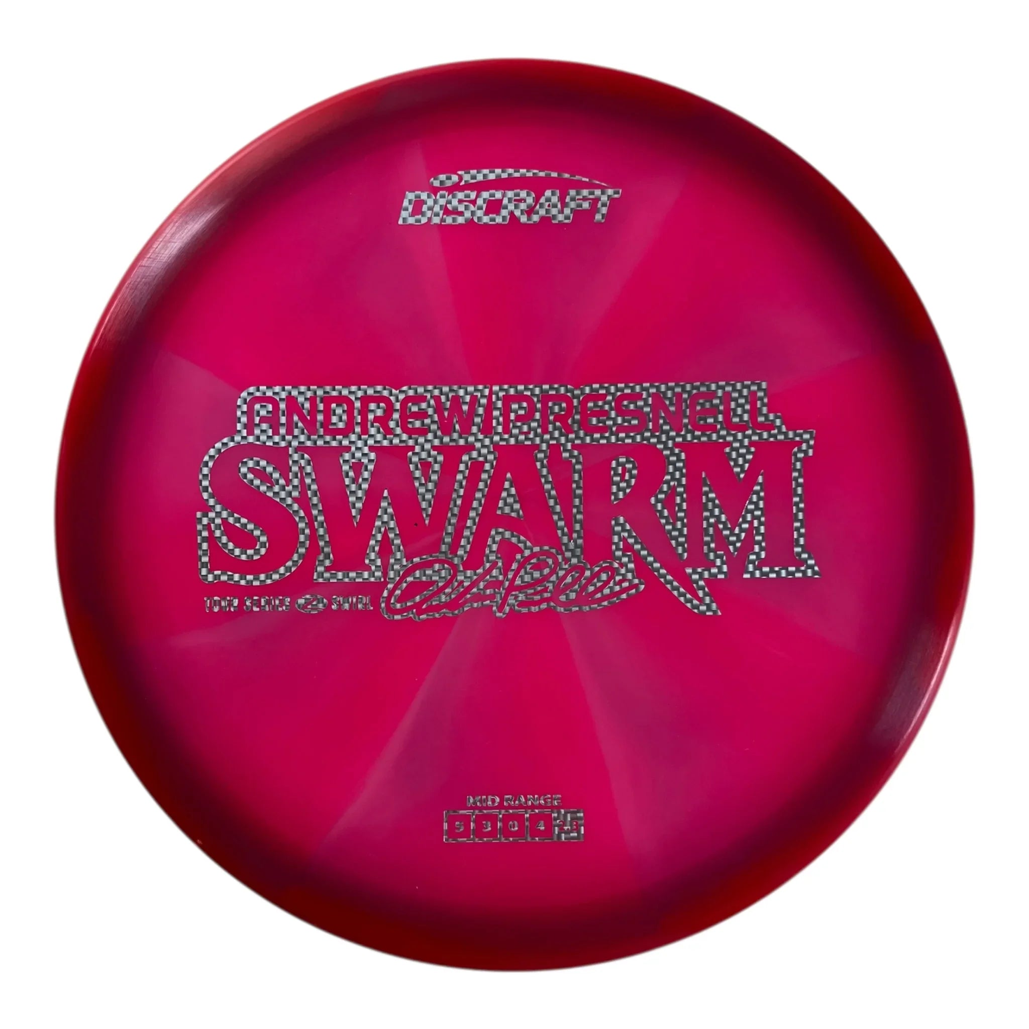 Discraft Swarm | Z Swirl | Pink/Holo 177g (Andrew Presnell 2025 Tour Series) Disc Golf