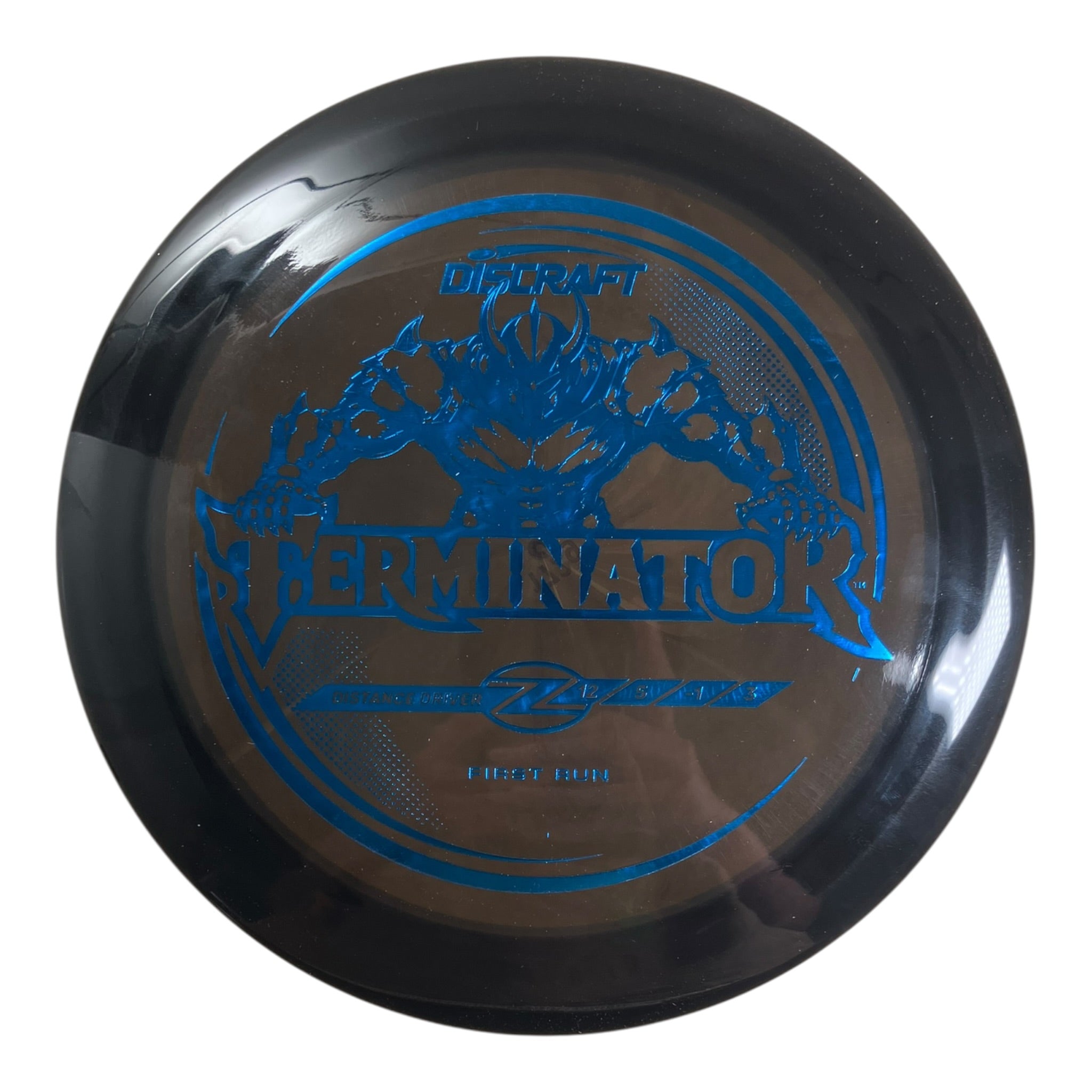 Discraft Terminator | Z Line | Black/Blue 172g (First Run) Disc Golf