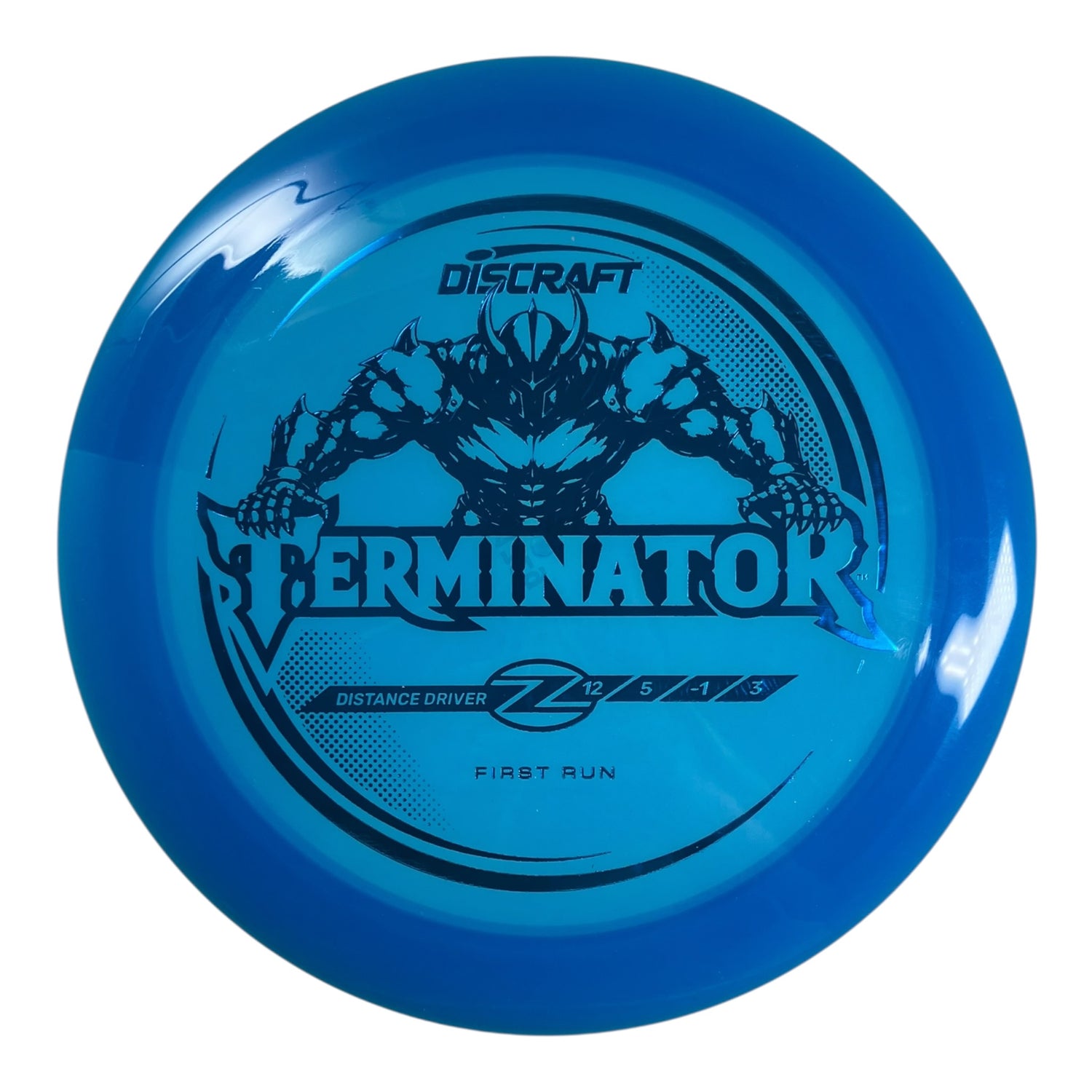 Discraft Terminator | Z Line | Blue/Blue 172g (First Run) Disc Golf