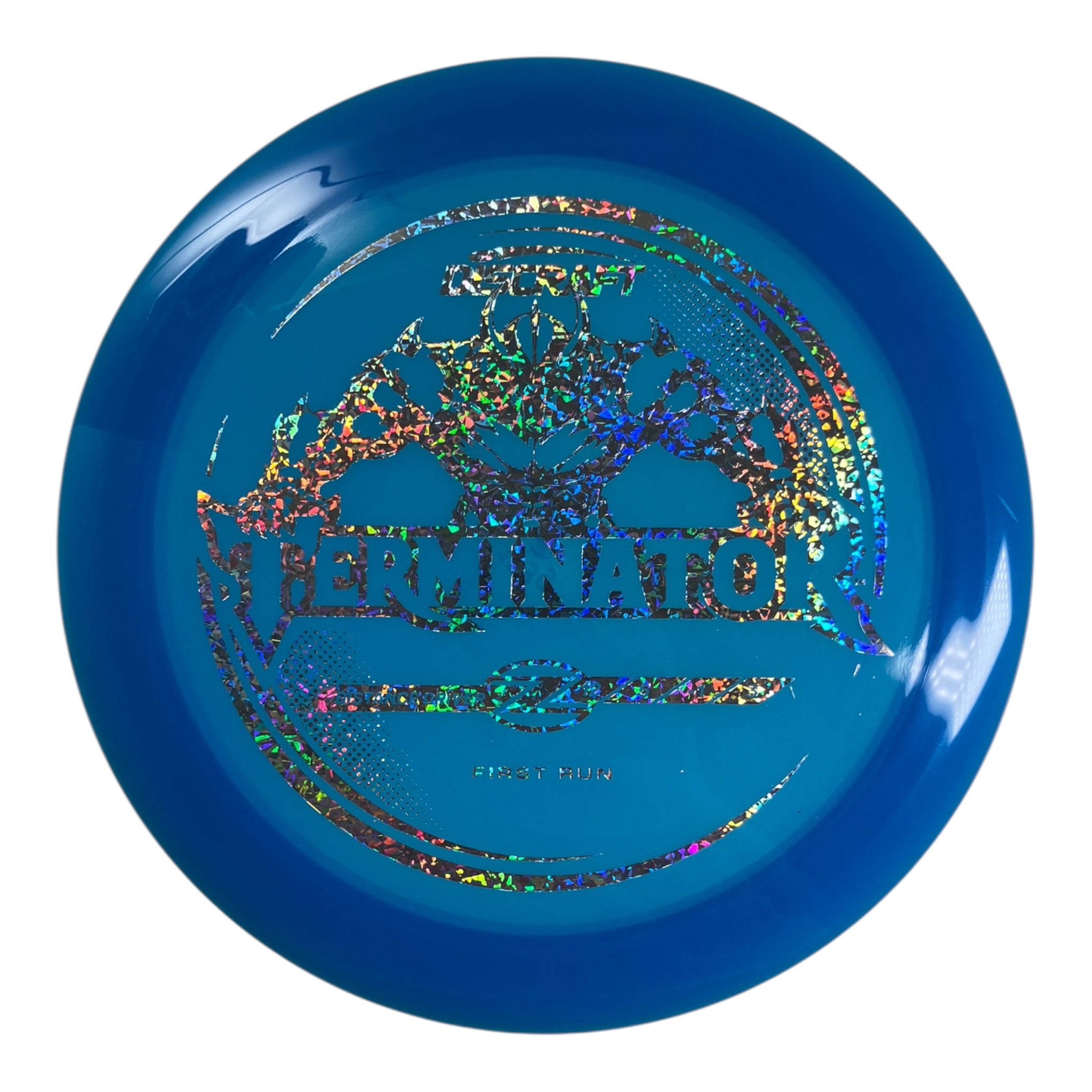 Discraft Terminator | Z Line | Blue/Holo 171-173g (First Run) Disc Golf
