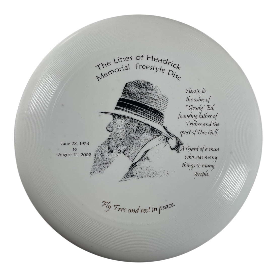 Discraft The Lines of Headrick Memorial Freestyle Disc Disc Golf