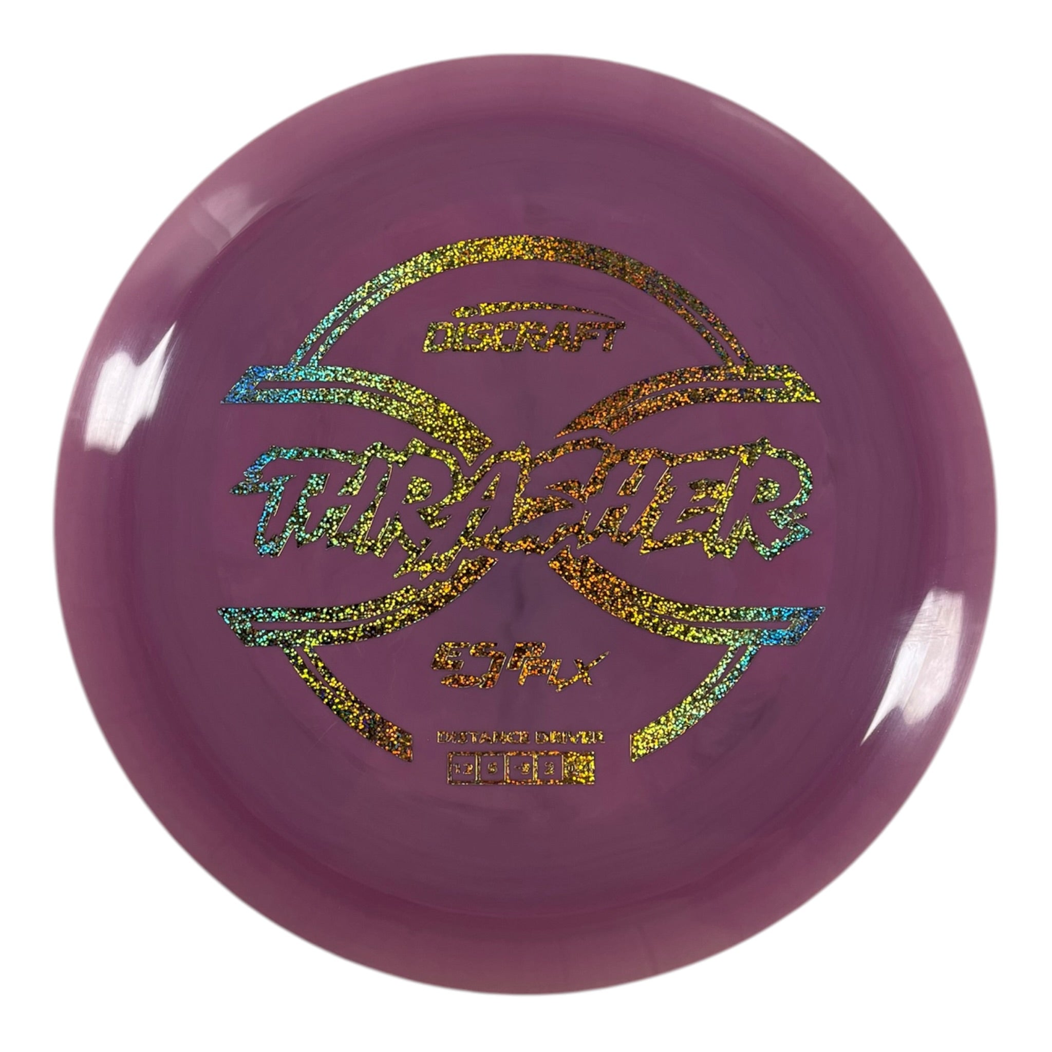 Discraft Thrasher | ESP FLX | Pink/Gold Sparkle 167g Disc Golf