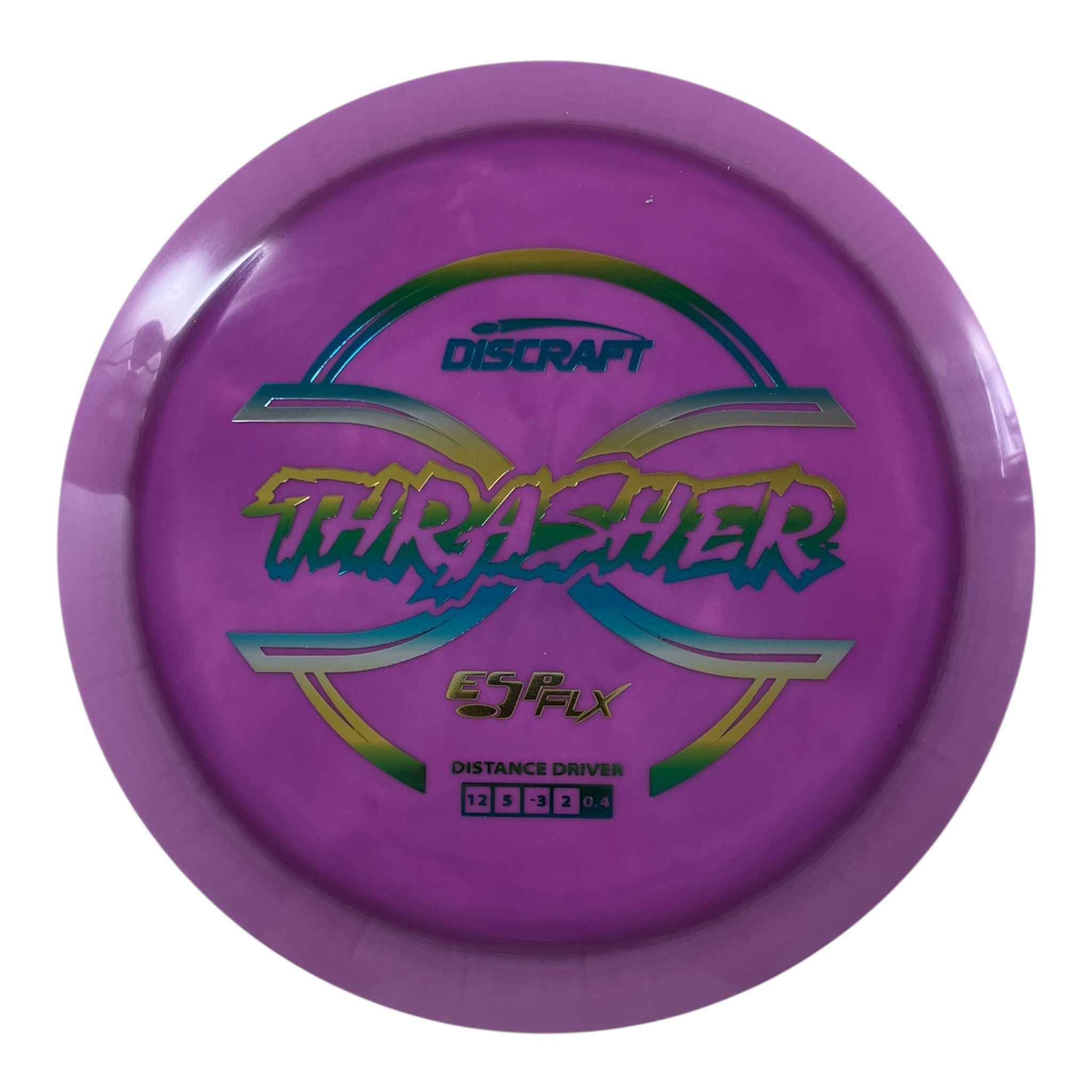 Discraft Thrasher | ESP FLX | Purple/Sunset 168g Disc Golf