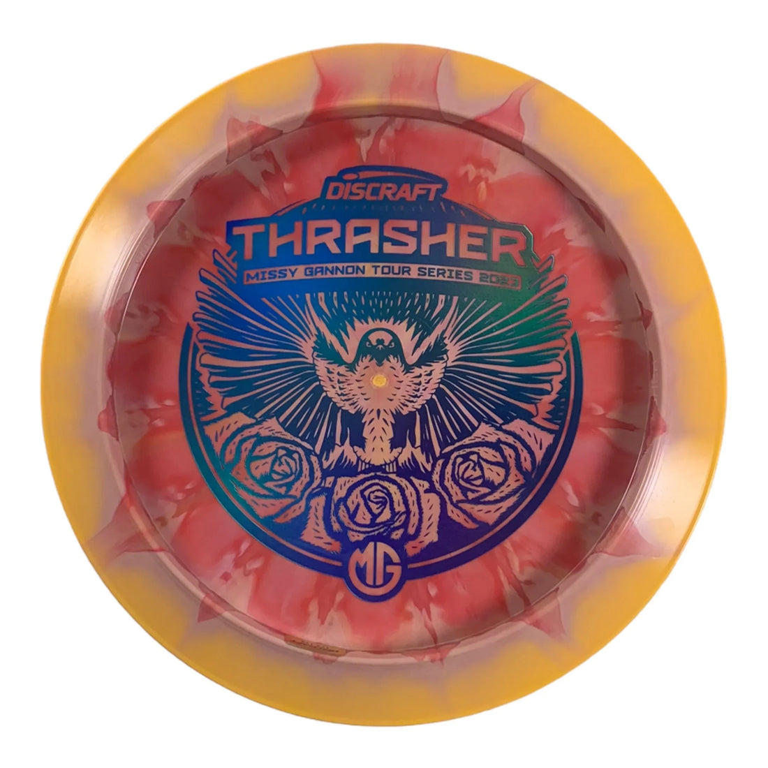 Discraft Thrasher | ESP | Orange/Blue Holo 174g (Missy Gannon) Disc Golf