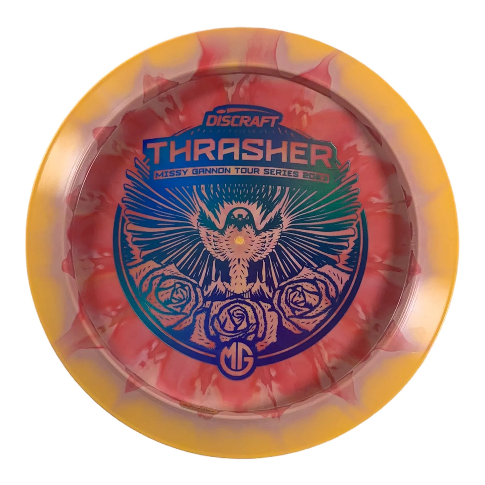 Discraft Thrasher | ESP | Orange/Blue Holo 174g (Missy Gannon) Disc Golf