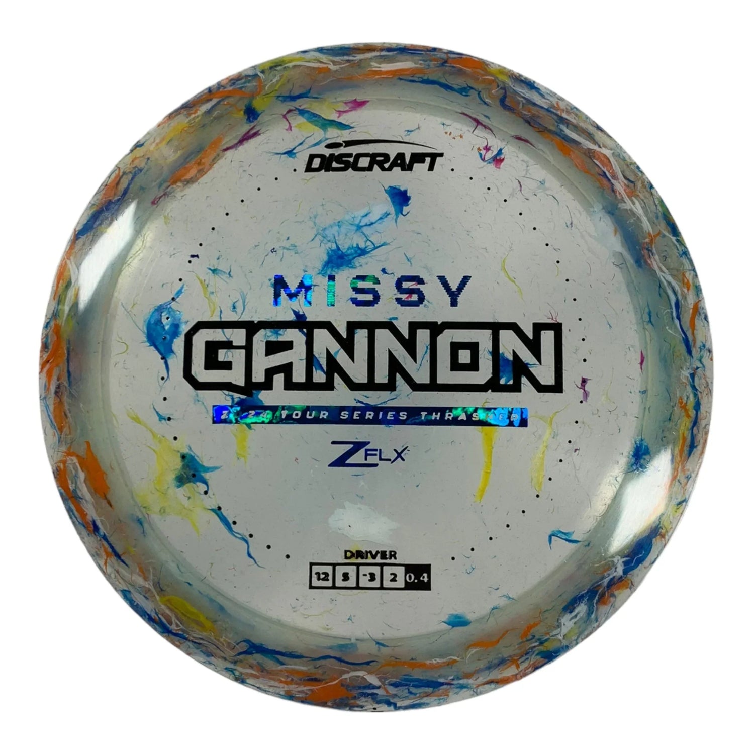 Discraft Thrasher | Jawbreaker Z FLX | Blue/Black 172g (Missy Gannon) Disc Golf