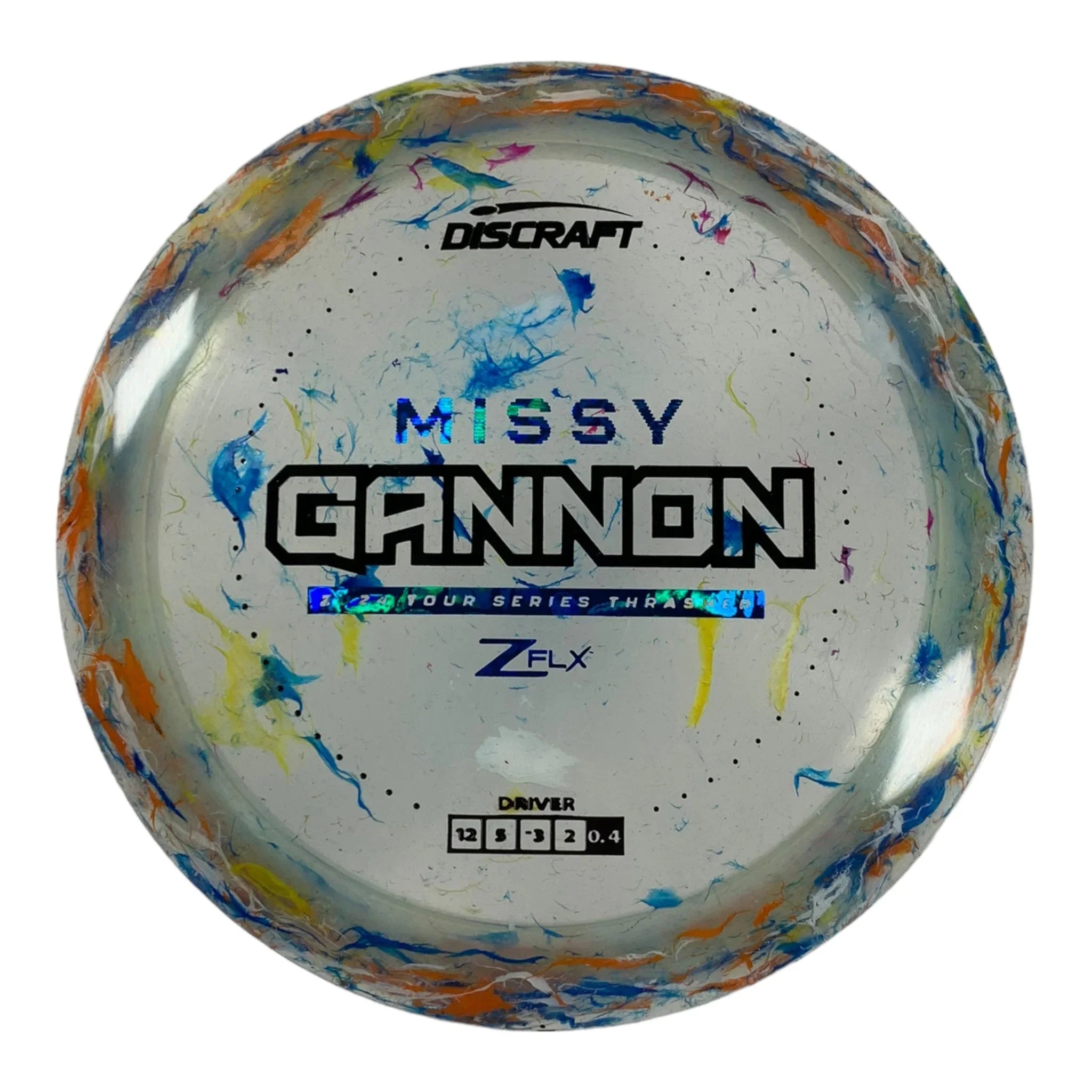 Discraft Thrasher | Jawbreaker Z FLX | Blue/Black 172g (Missy Gannon) Disc Golf