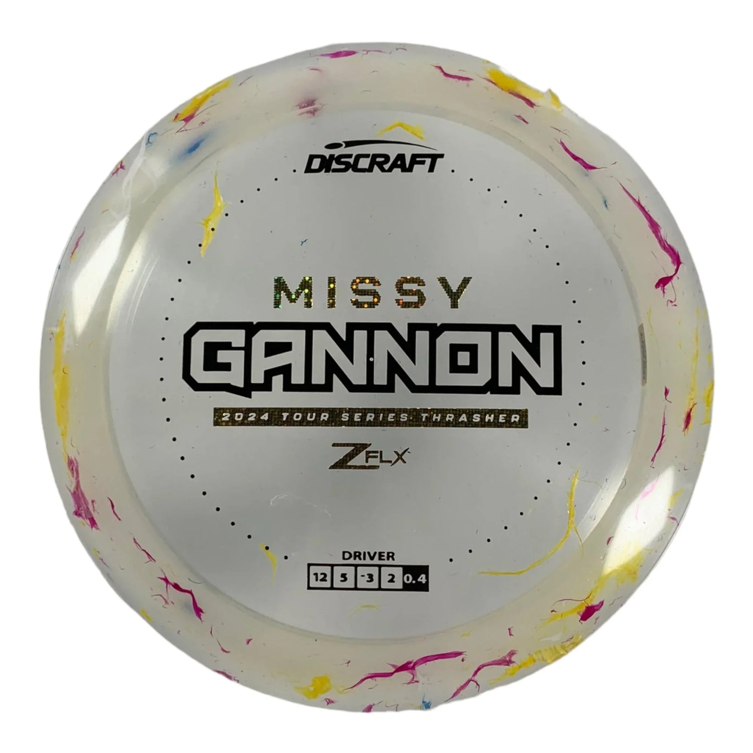 Discraft Thrasher | Jawbreaker Z FLX | White/Black 174g (Missy Gannon) Disc Golf