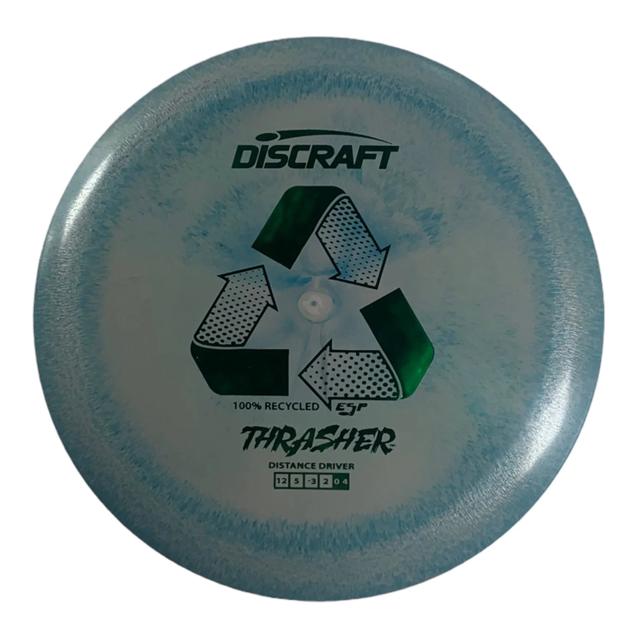 Discraft Thrasher | Recycled ESP | Blue/Green 155g Disc Golf