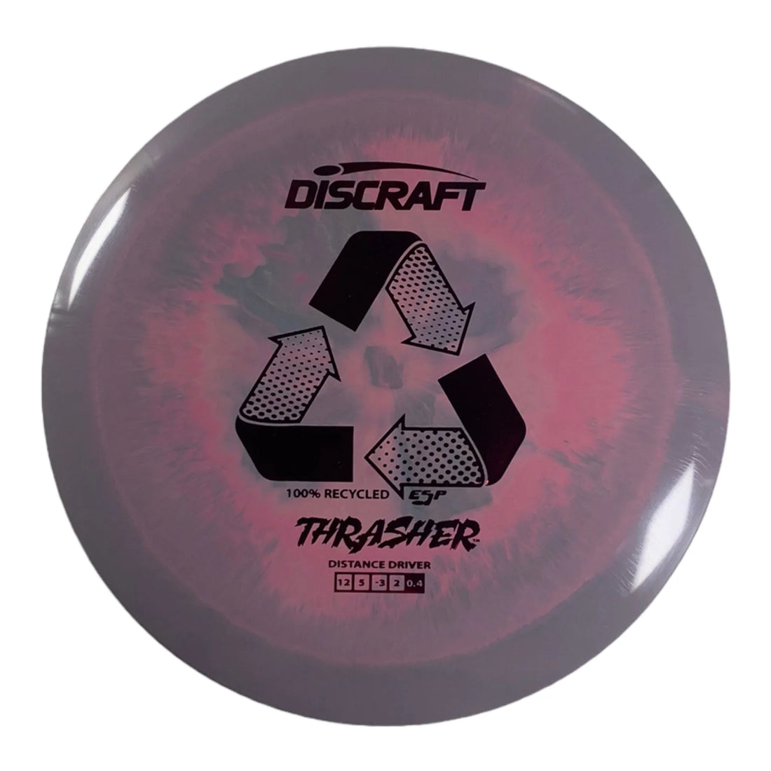 Discraft Thrasher | Recycled ESP | Pink/Red 173g Disc Golf