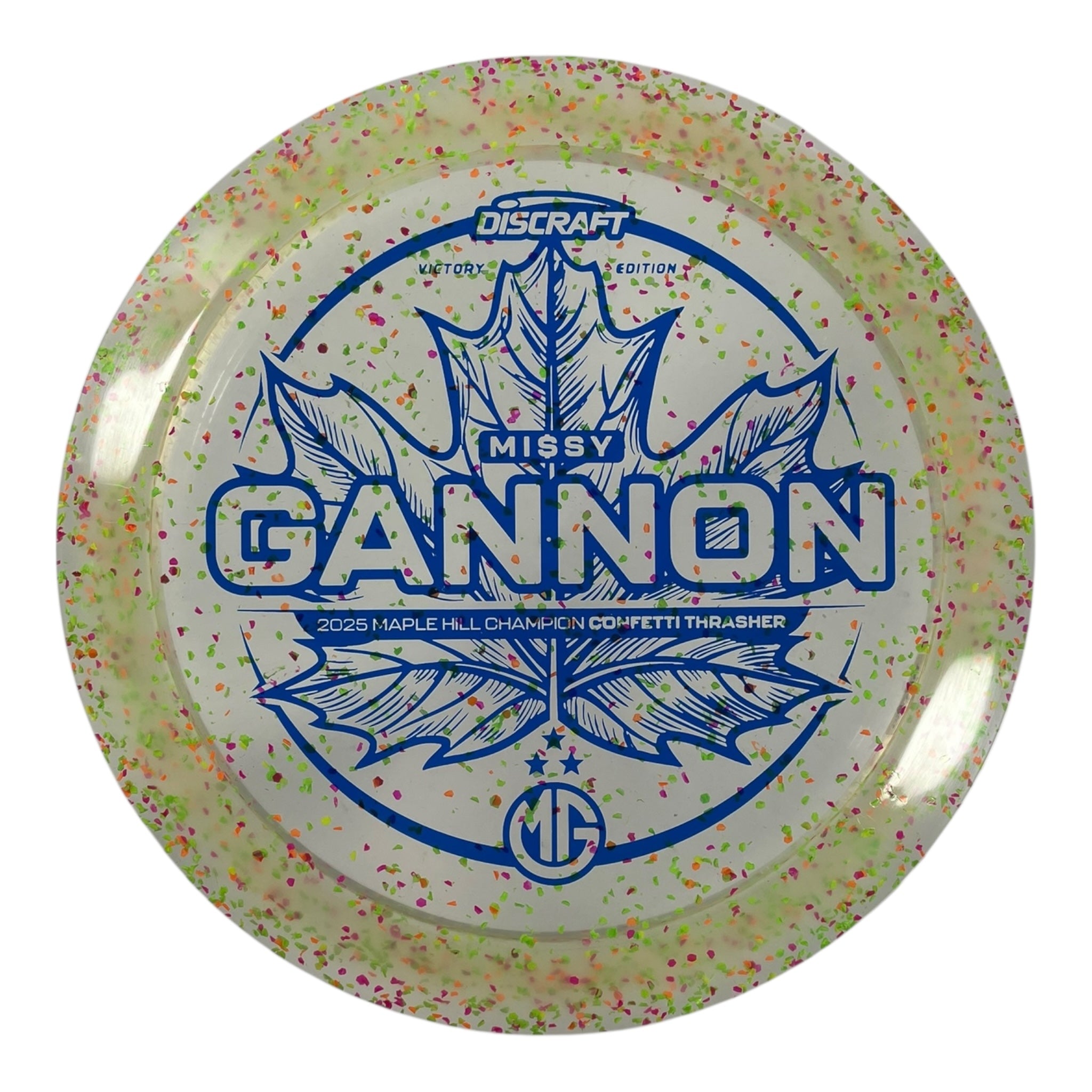 Discraft Thrasher | Z Confetti | Green/Blue 173g (Victory Edition) Disc Golf