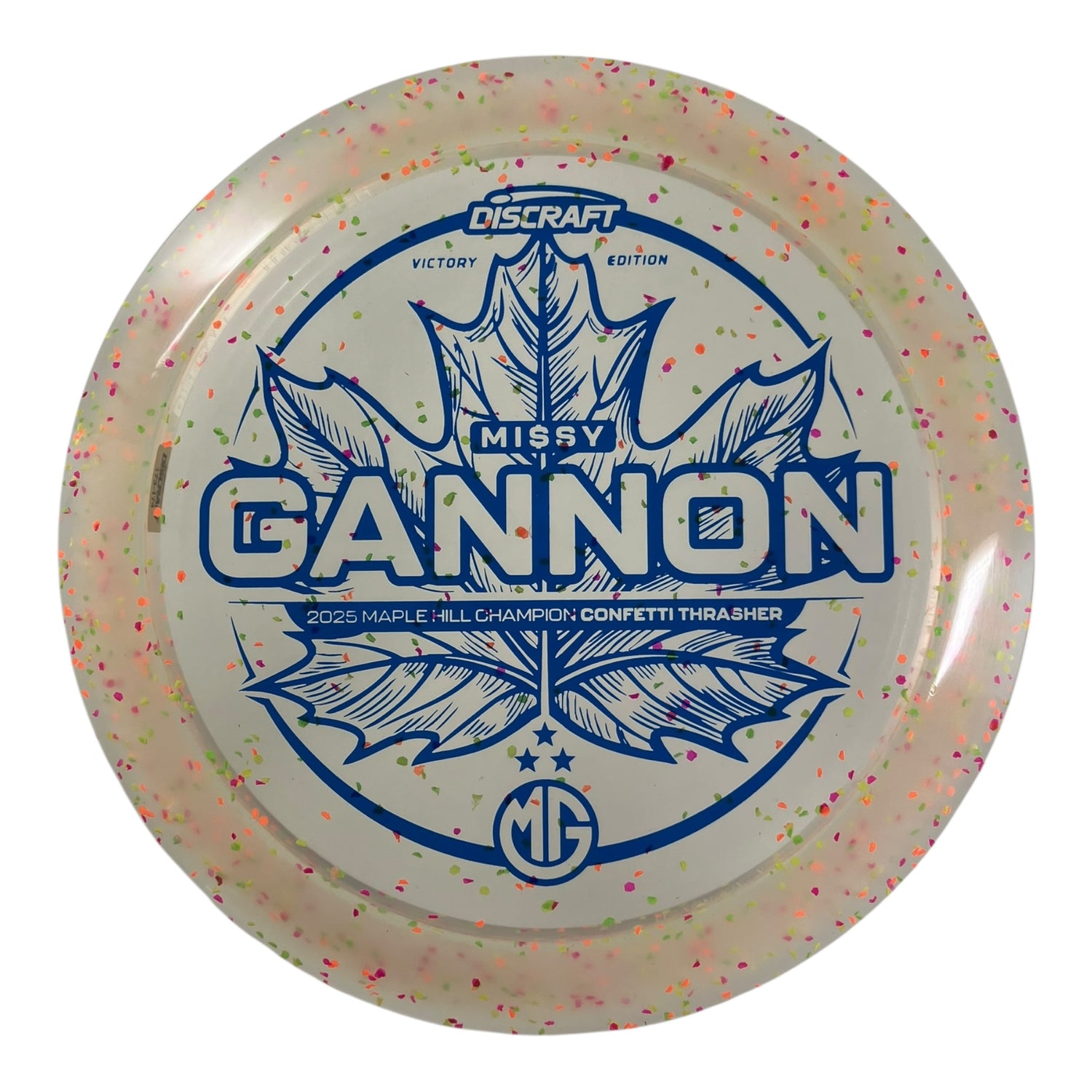 Discraft Thrasher | Z Confetti | Multi/Blue 175g (Victory Edition) Disc Golf