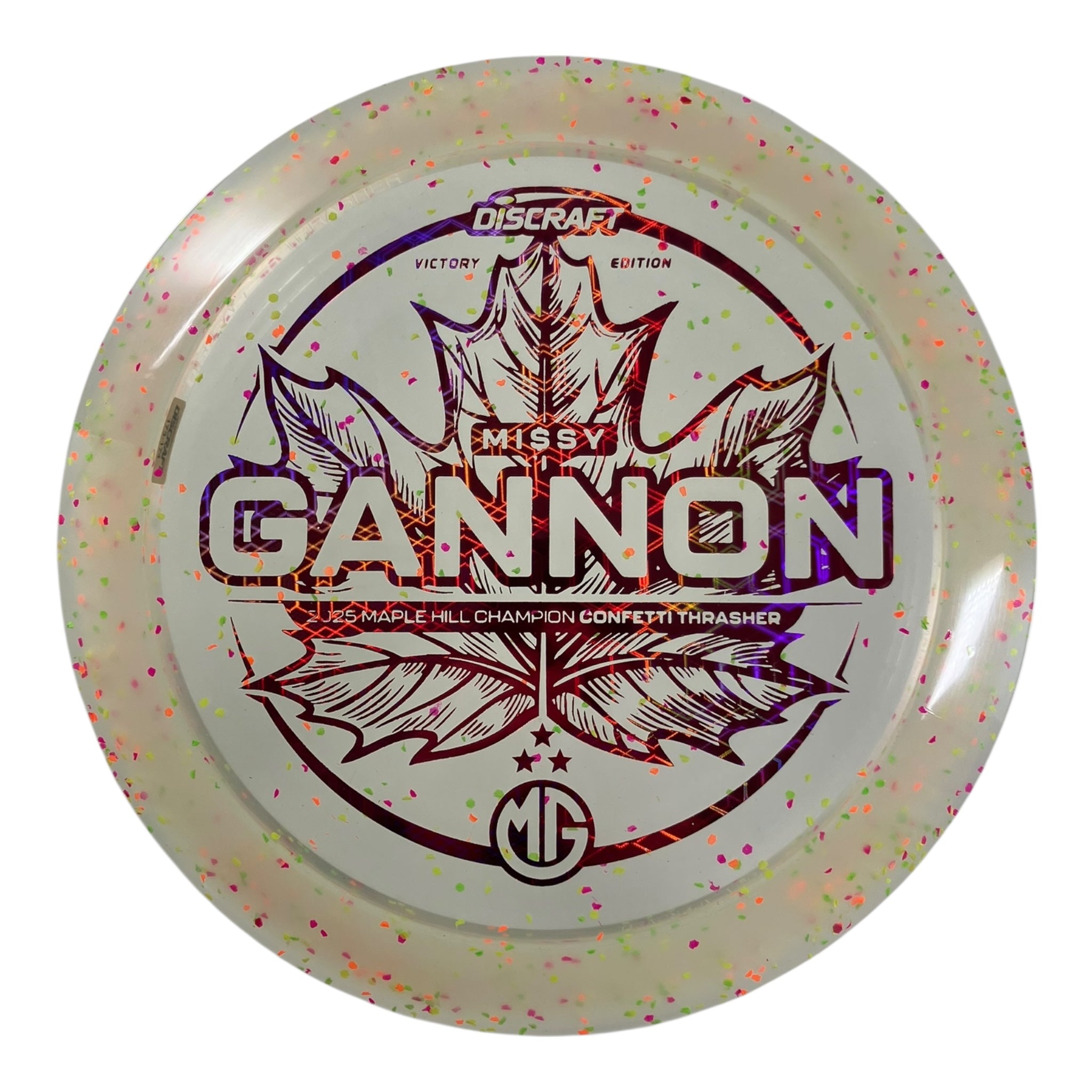 Discraft Thrasher | Z Confetti | Multi/Pink 175g (Victory Edition) Disc Golf