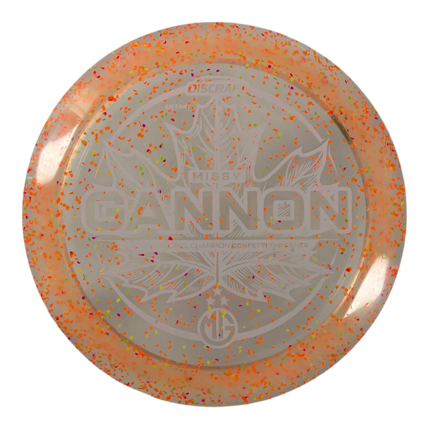 Discraft Thrasher | Z Confetti | Orange/White 172g (Victory Edition) Disc Golf