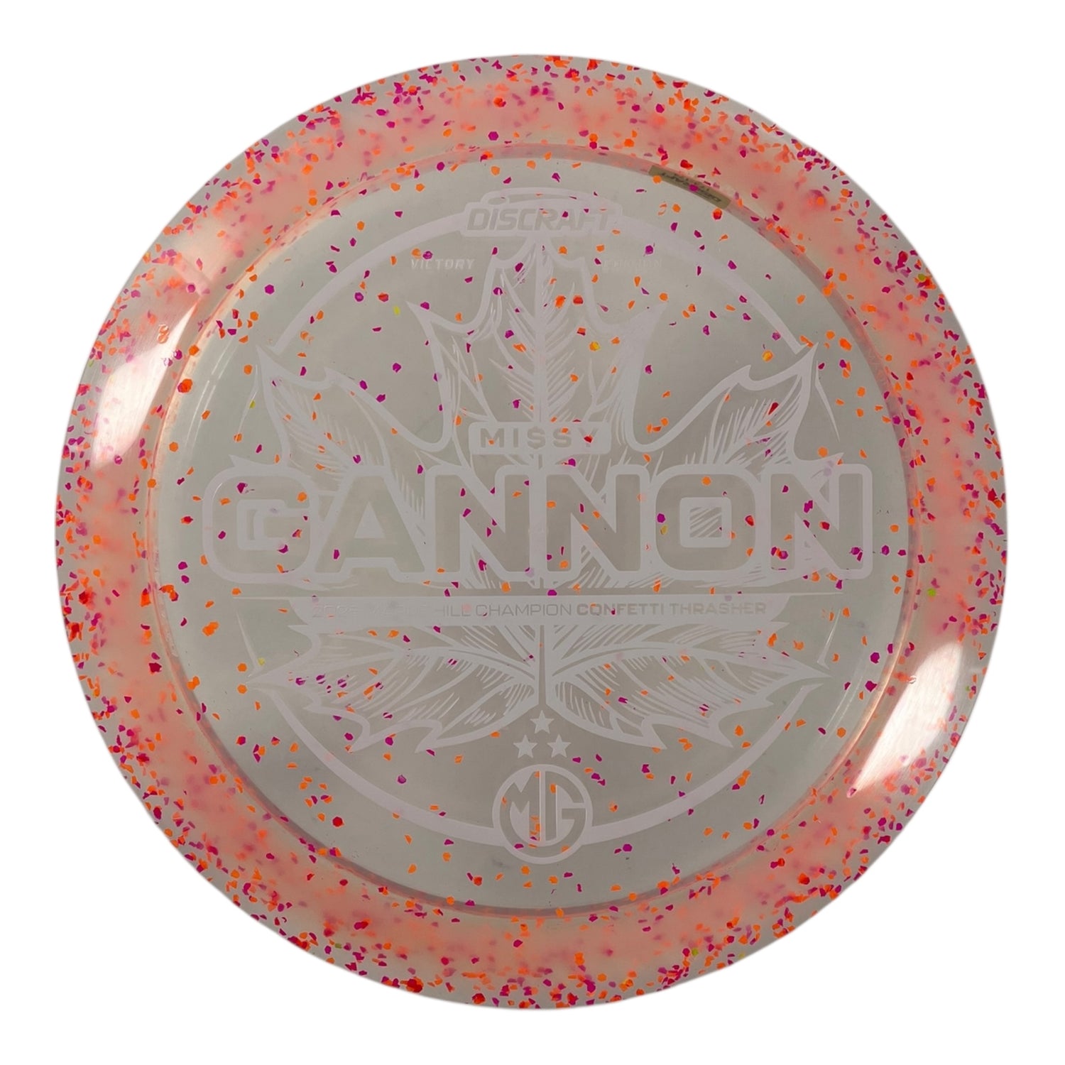 Discraft Thrasher | Z Confetti | Pink/White 173g (Victory Edition) Disc Golf