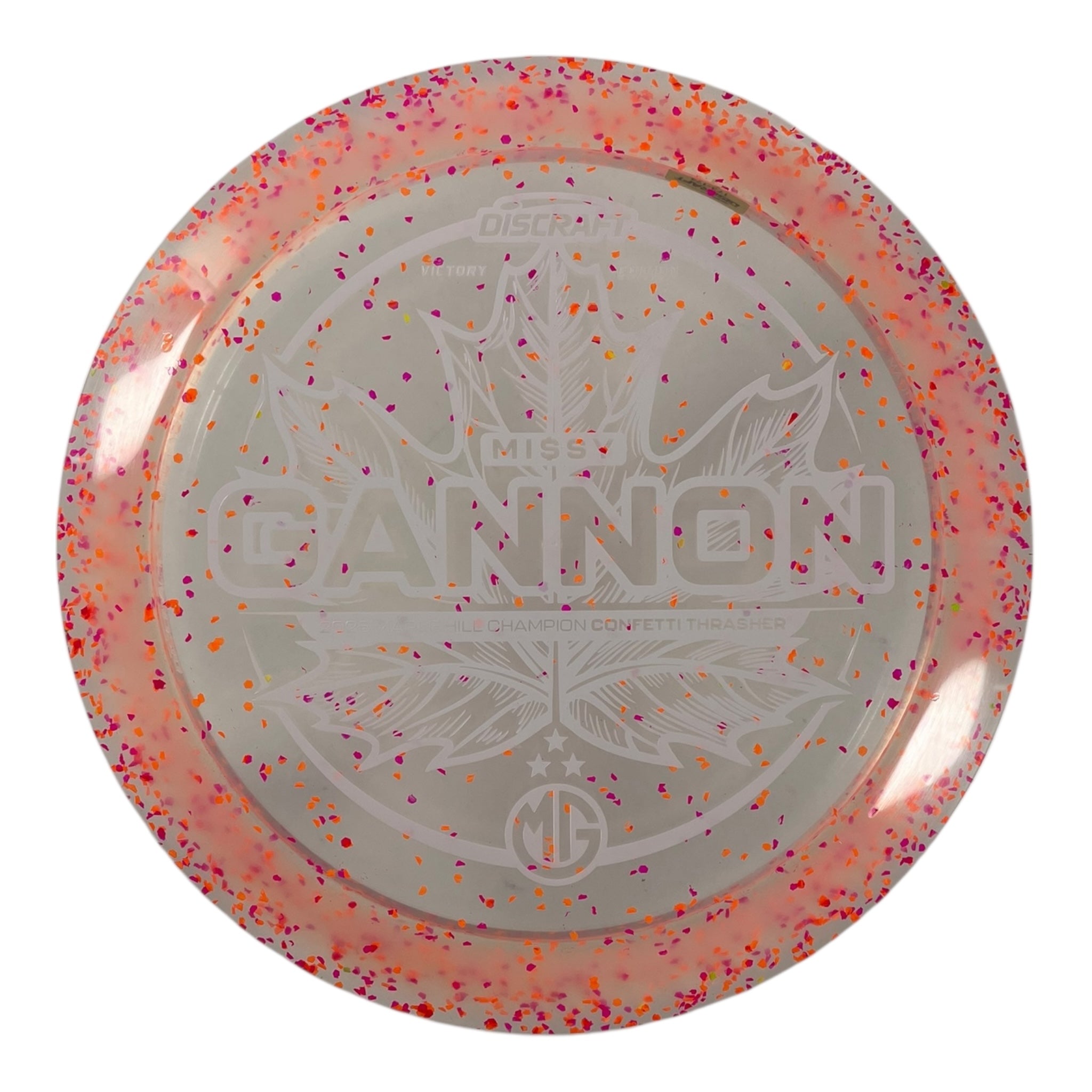 Discraft Thrasher | Z Confetti | Pink/White 173g (Victory Edition) Disc Golf