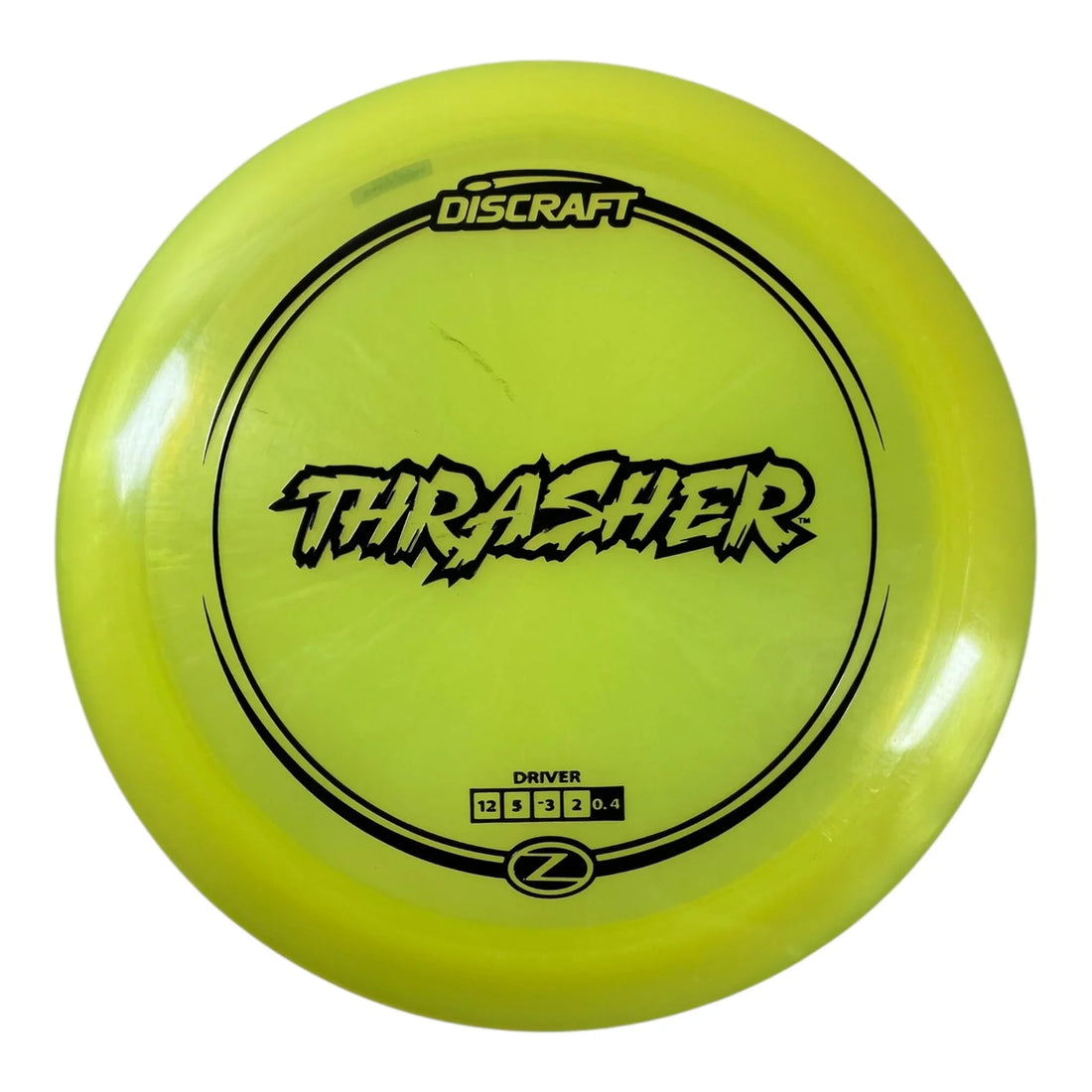 Discraft Thrasher | Z Line | Yellow/Black 173g Disc Golf