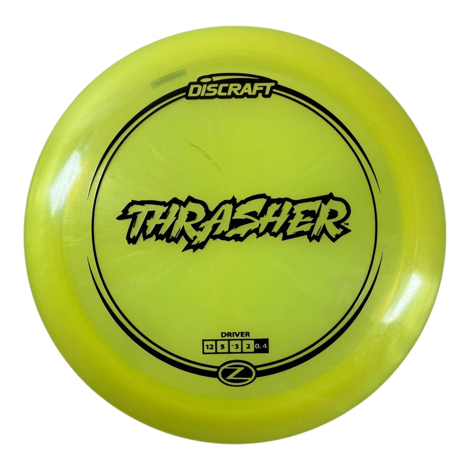Discraft Thrasher | Z Line | Yellow/Black 173g Disc Golf