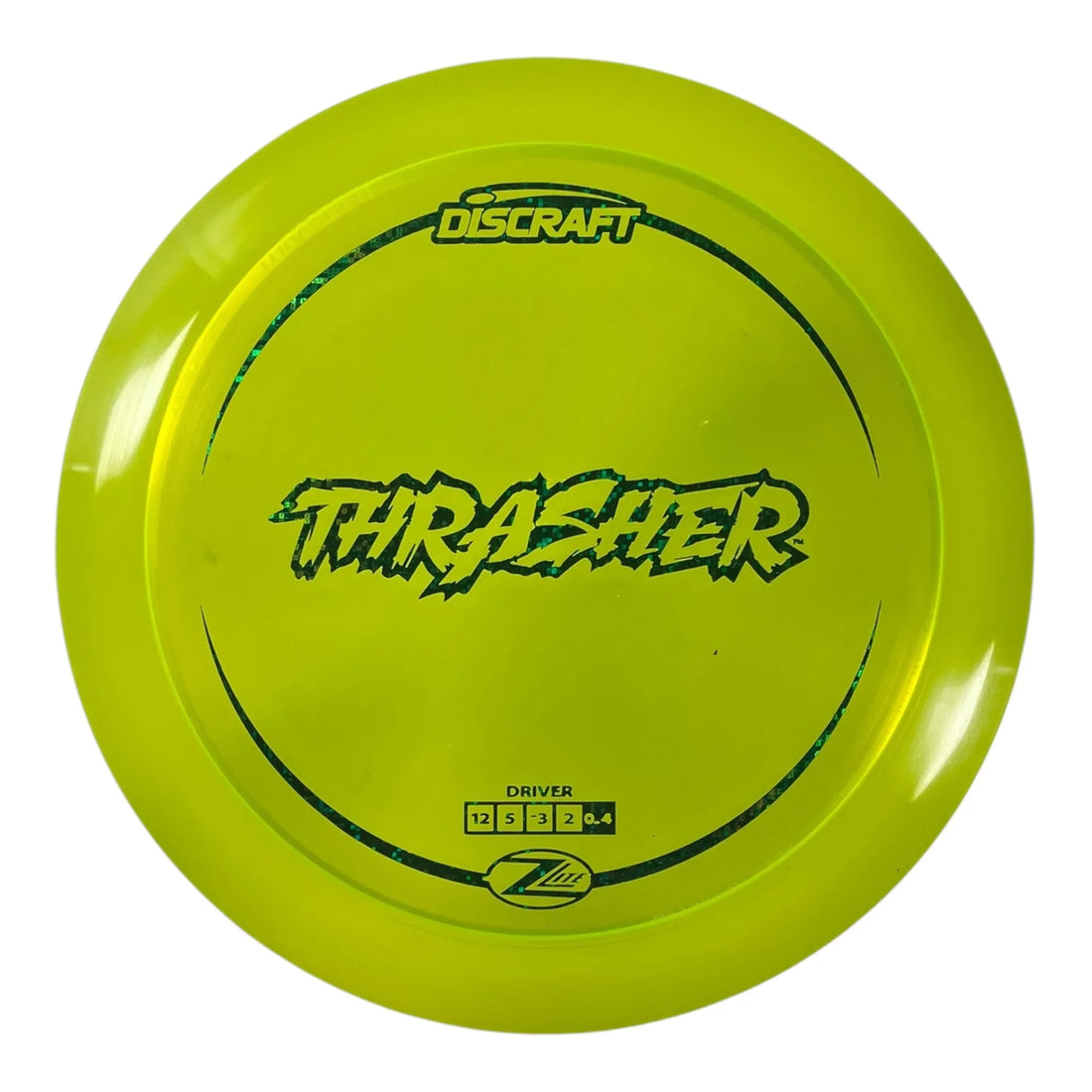 Discraft Thrasher | Z Lite | Yellow/Green 157g Disc Golf