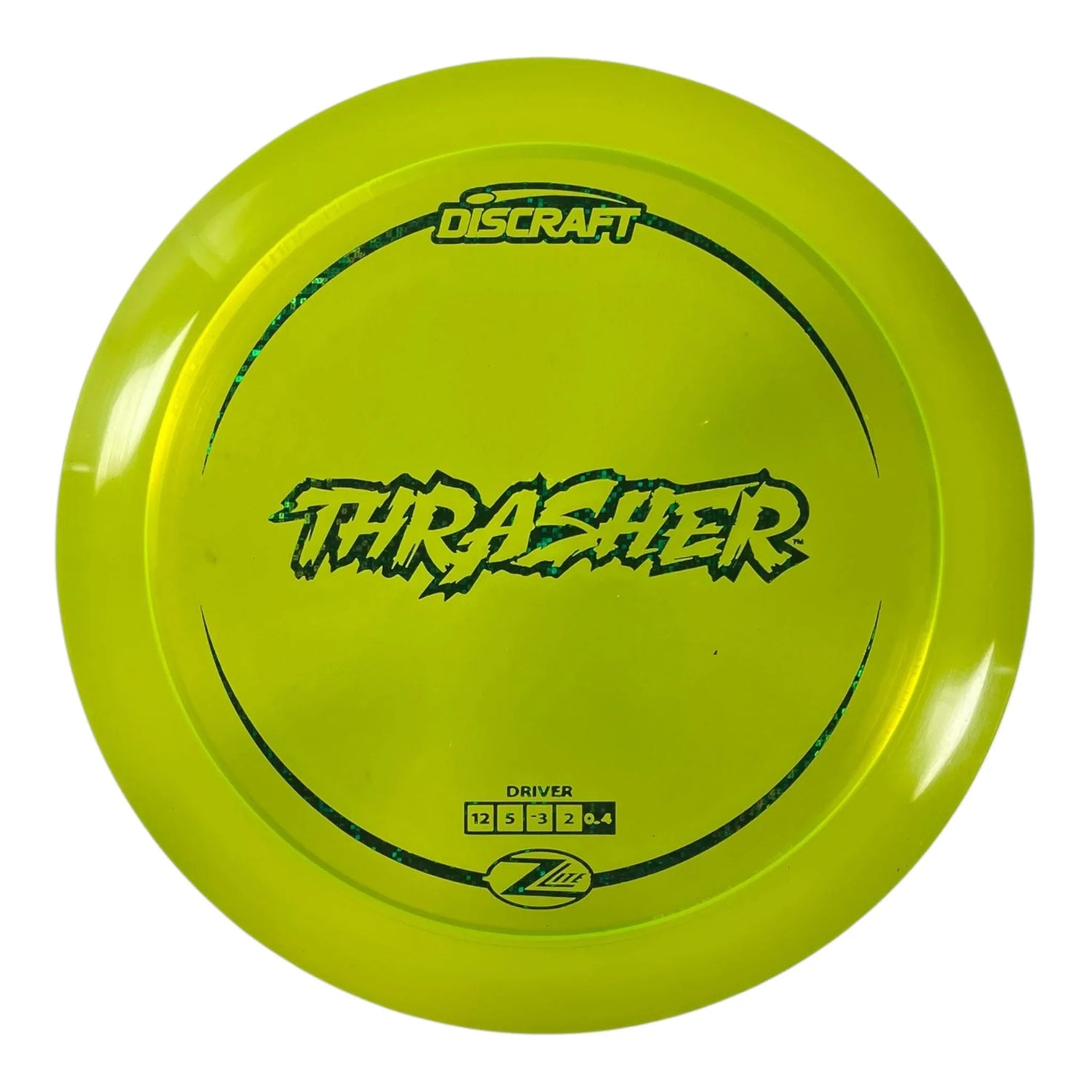 Discraft Thrasher | Z Lite | Yellow/Green 157g Disc Golf