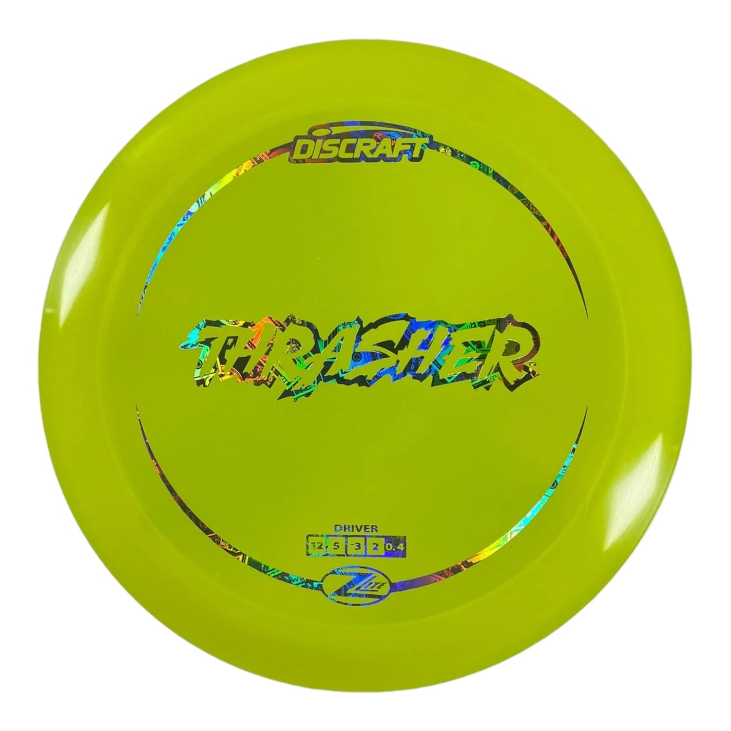 Discraft Thrasher | Z Lite | Yellow/Money 158g Disc Golf