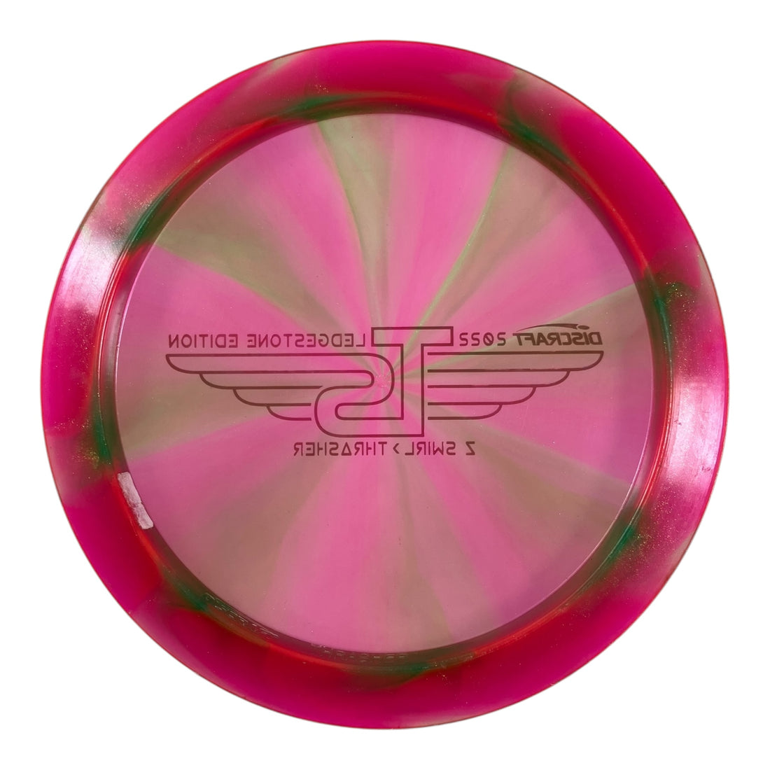 Discraft Thrasher - Used Fair | Z Swirl | Coral/Gold 175g Disc Golf