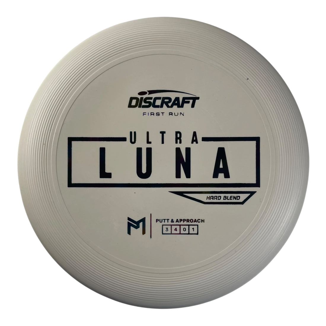 Discraft UltraLuna | Putter Line Hard | White/Jellybean 174-175g (First Run) Disc Golf