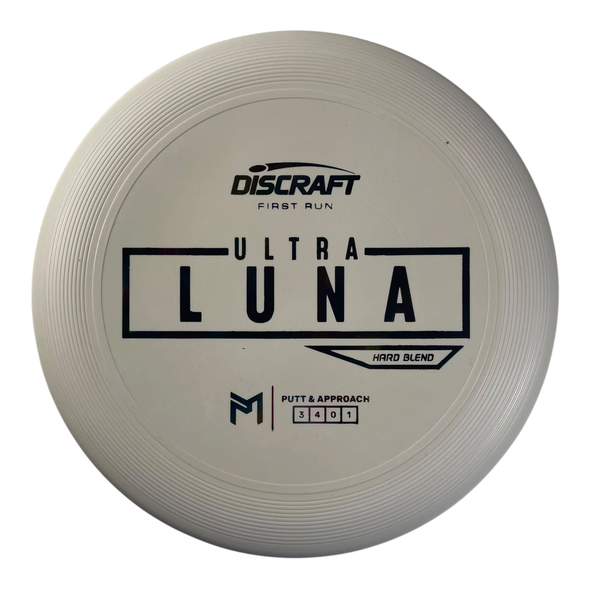 Discraft UltraLuna | Putter Line Hard | White/Jellybean 174-175g (First Run) Disc Golf