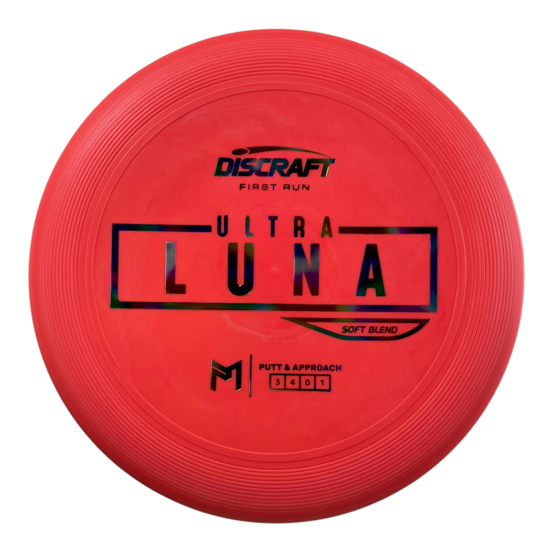 Discraft UltraLuna | Putter Line Soft | Orange/Jellybean 171g (First Run) Disc Golf