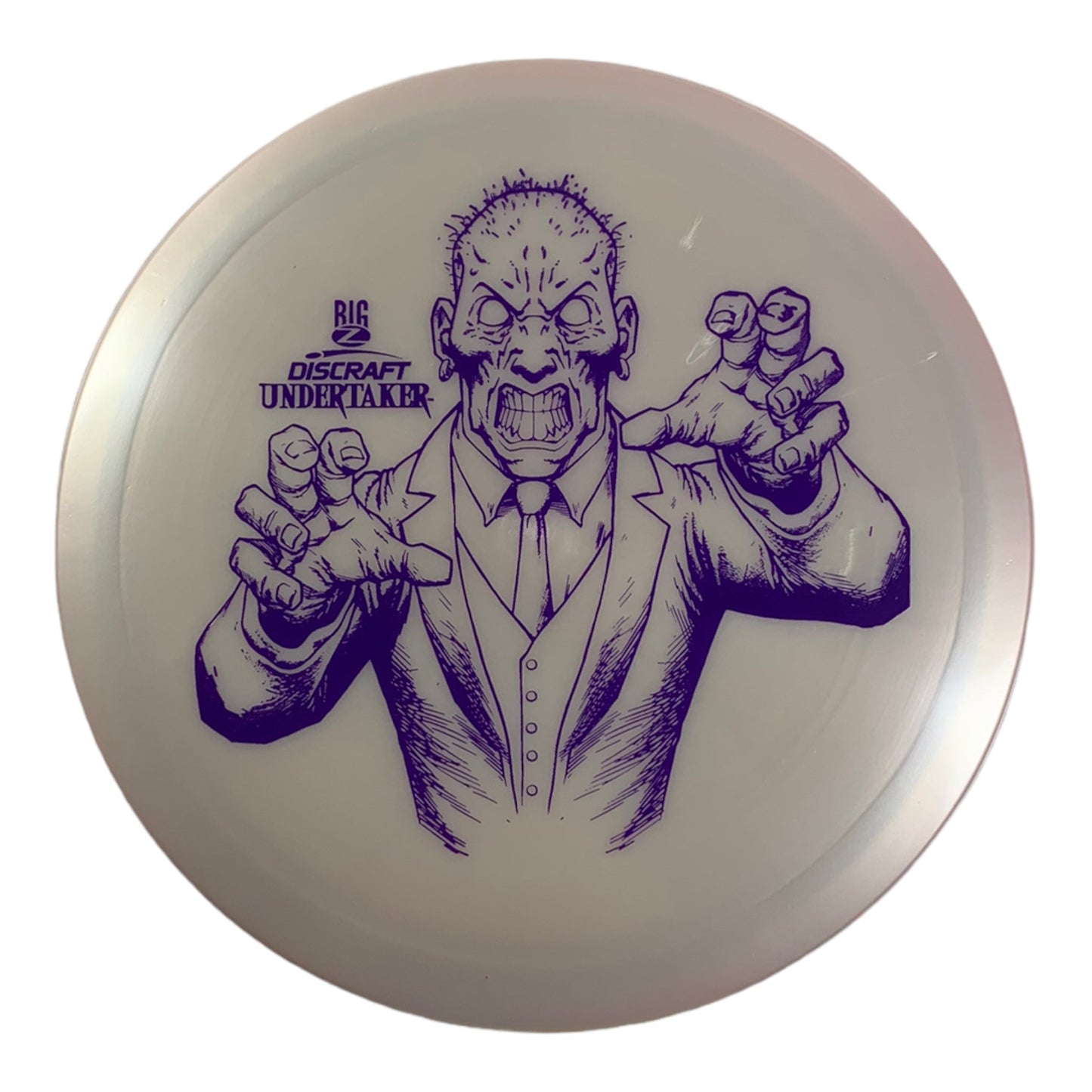 Discraft Undertaker | Big Z | White/Purple 174g Disc Golf