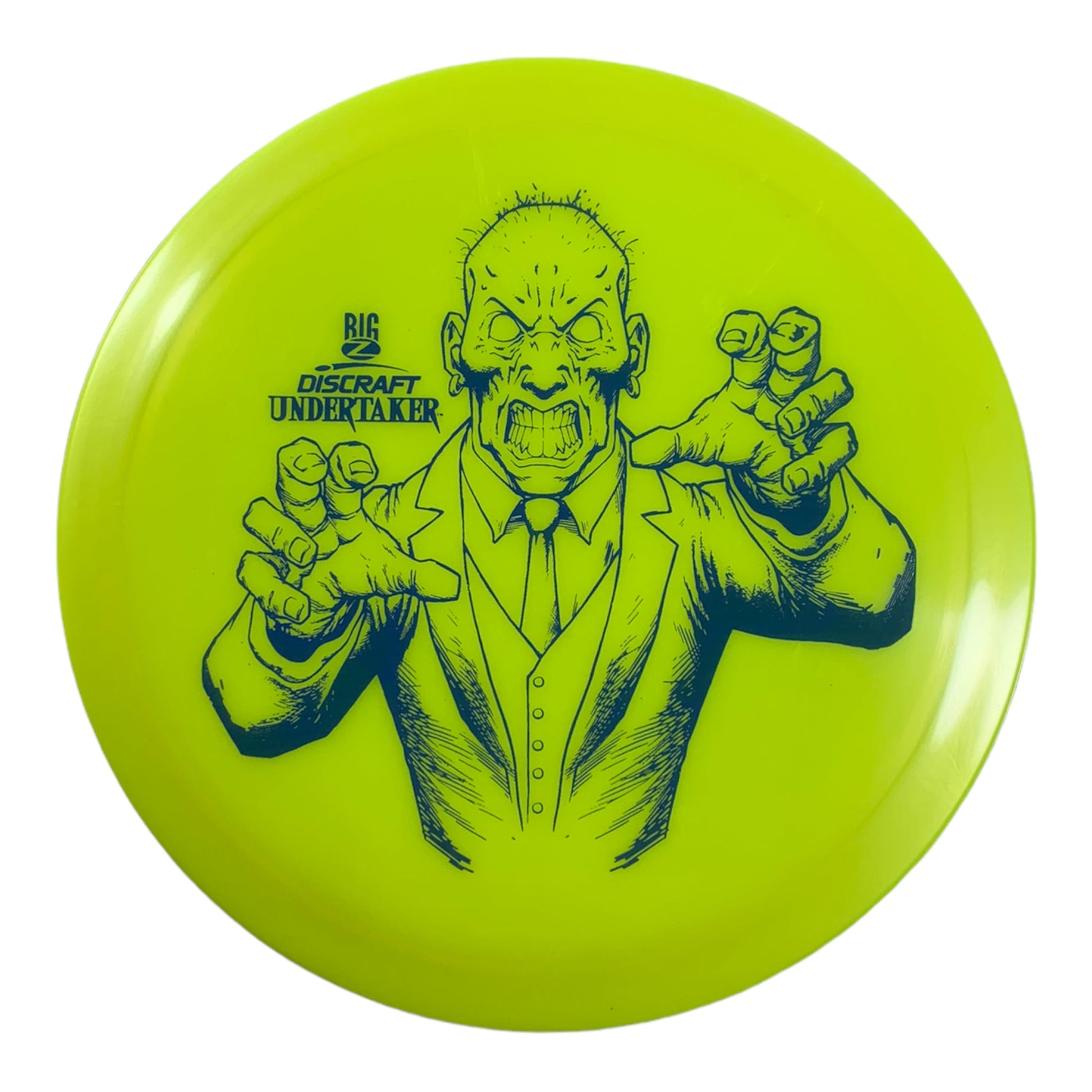 Discraft Undertaker | Big Z | Yellow/Blue 169g Disc Golf