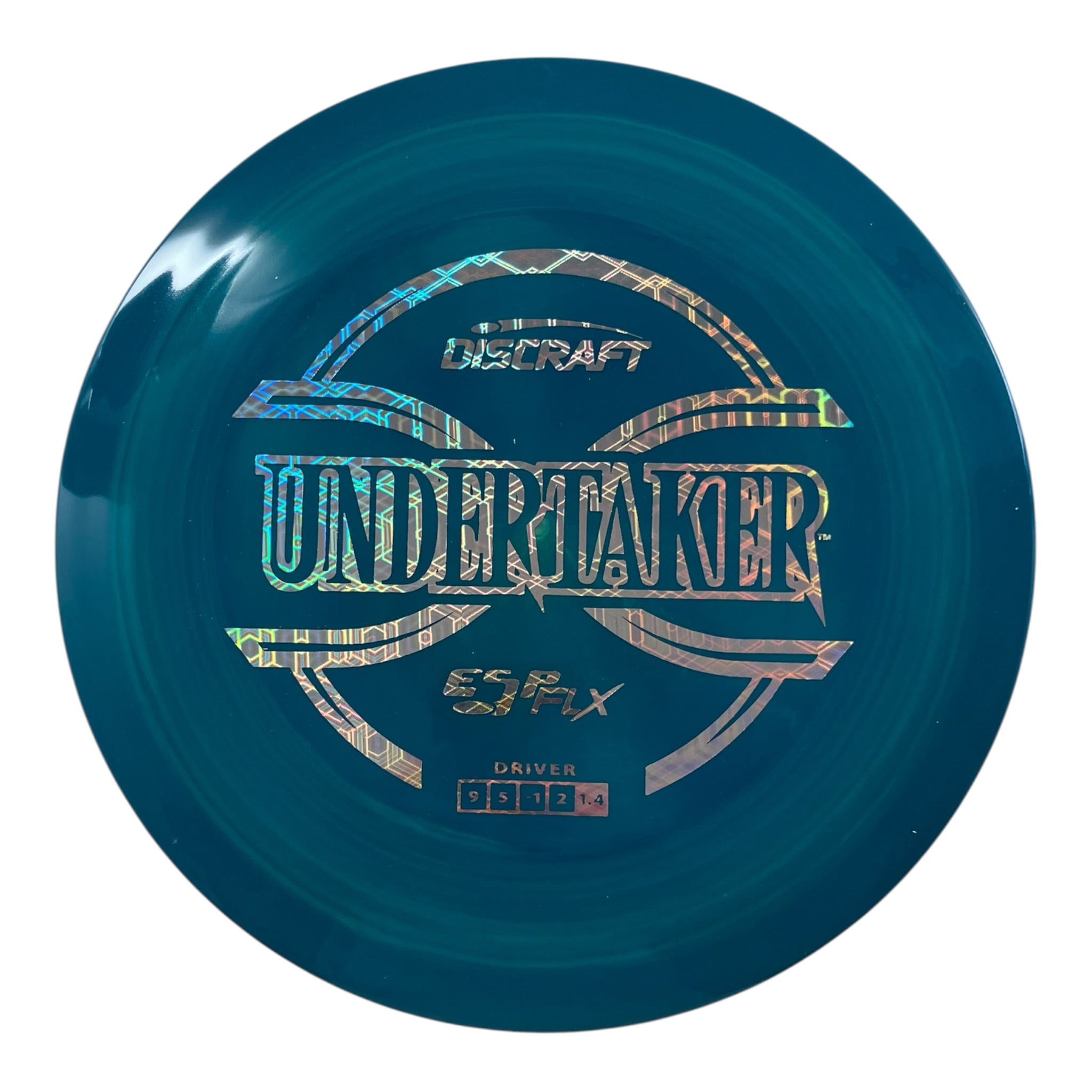 Discraft Undertaker | ESP FLX | Blue/Holo 172g Disc Golf