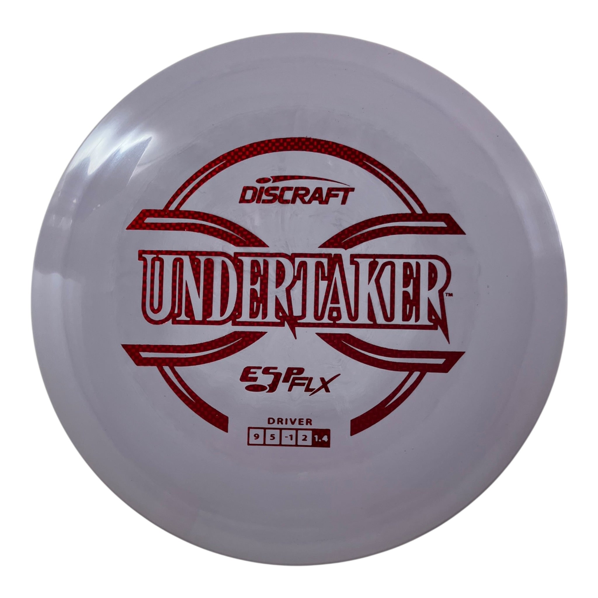 Discraft Undertaker | ESP FLX | Pink/Red 163g Disc Golf