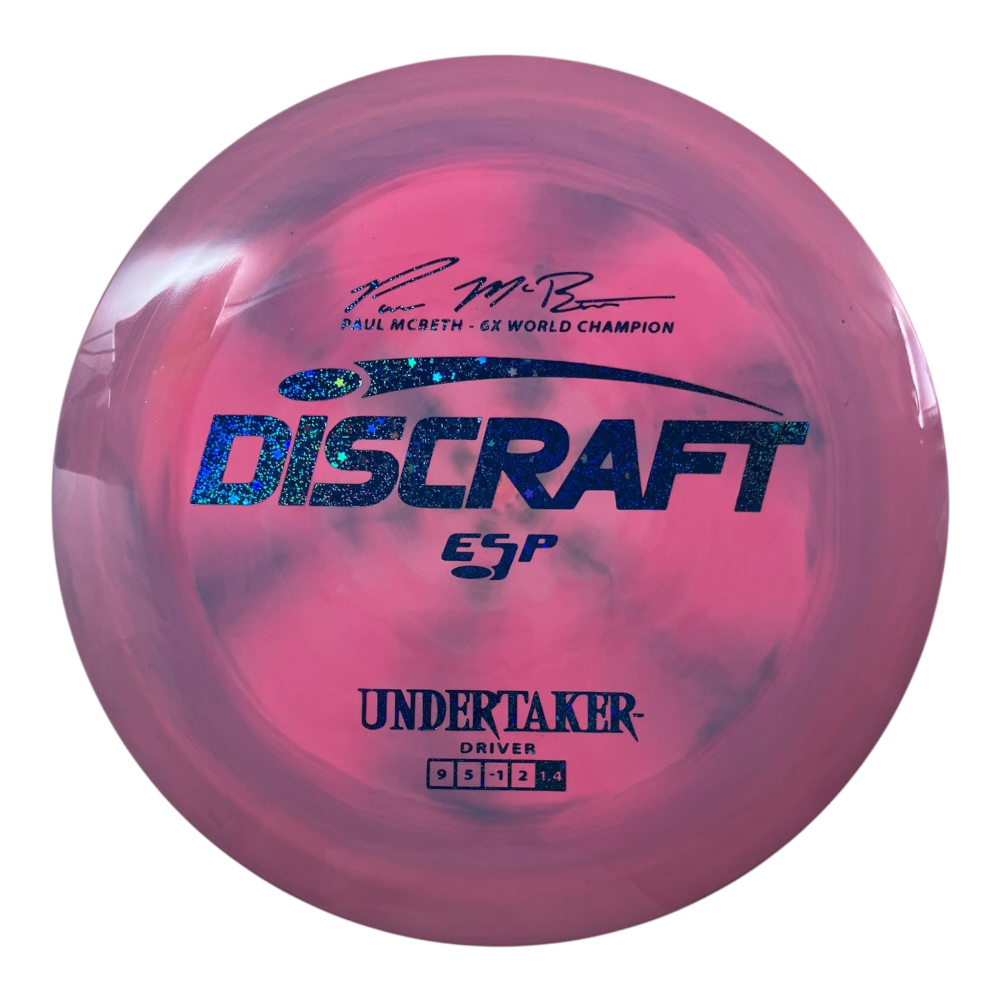 Discraft Undertaker | ESP | Pink/Blue 174g Disc Golf