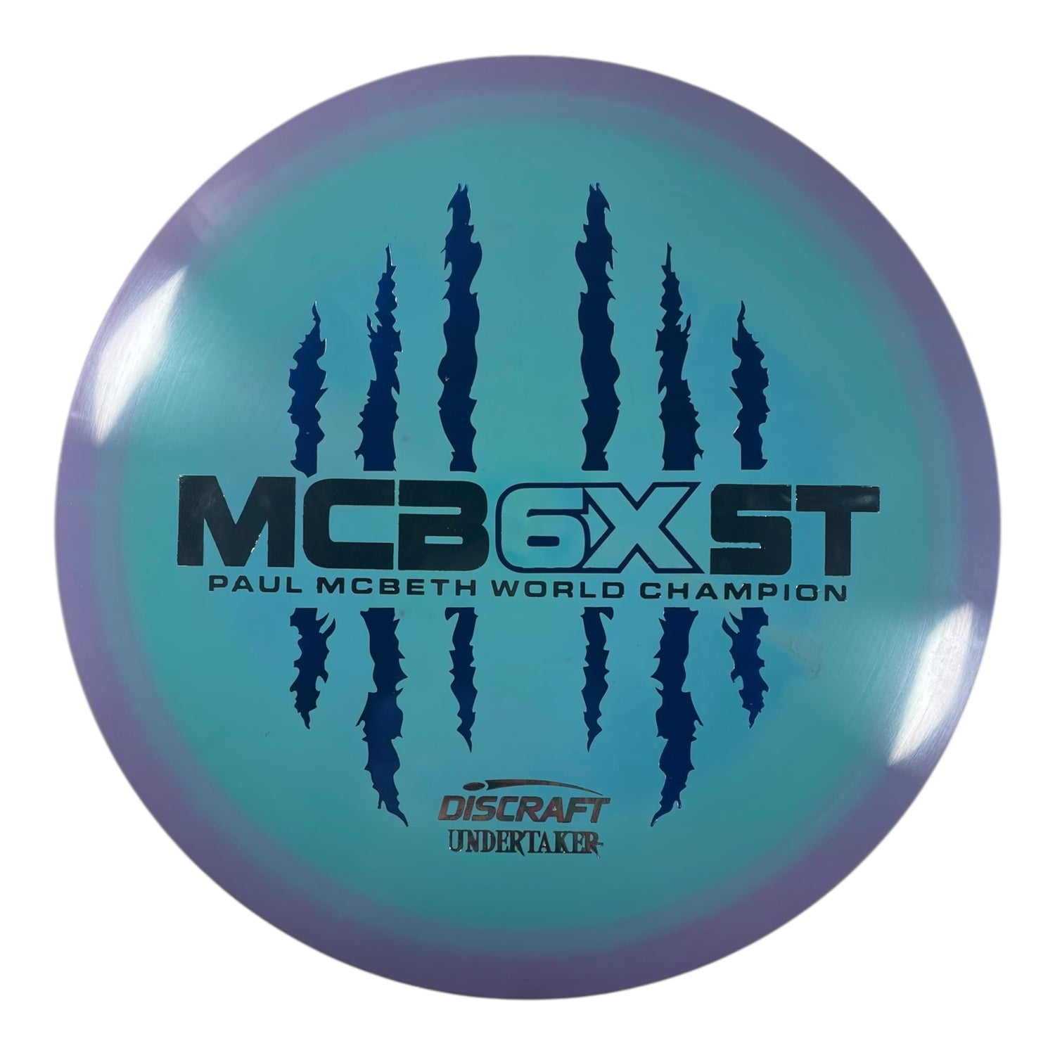 Discraft Undertaker | ESP | Teal/Blue 171g (Paul McBeth 6x Claw) Disc Golf