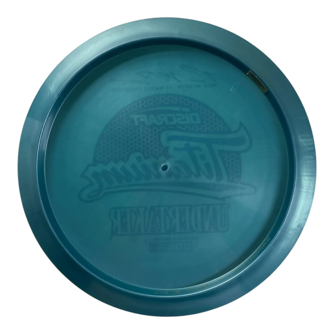 Discraft Undertaker - Used Excellent | Titanium | Blue/Sparkle 174g (Paul McBeth 5x) Disc Golf