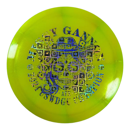 Discraft Undertaker | Z Swirl | Yellow/Holo 170g (Missy Gannon) Disc Golf