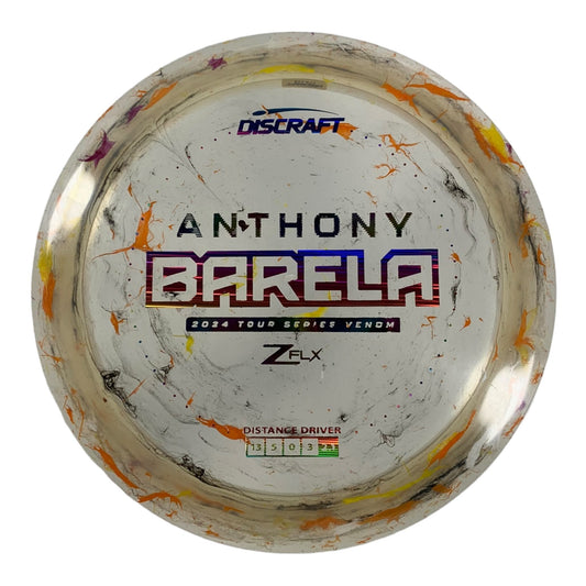 Discraft Venom | Jawbreaker Z FLX | Grey/Rainbow 174g (Anthony Barela) Disc Golf
