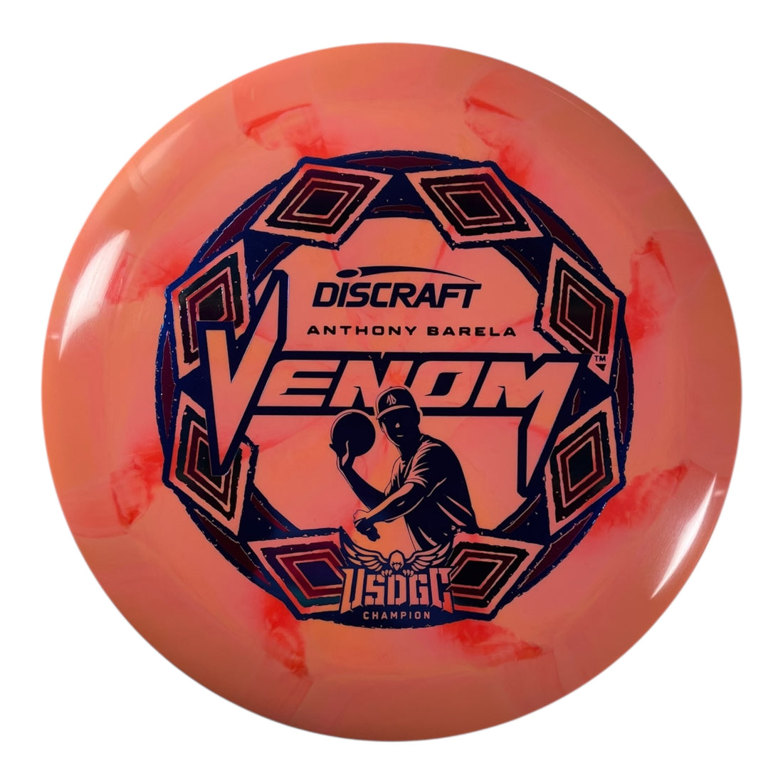 Discraft Venom | ESP Swirl | Orange/Sunset 172g (Anthony Barela USDGC) Disc Golf
